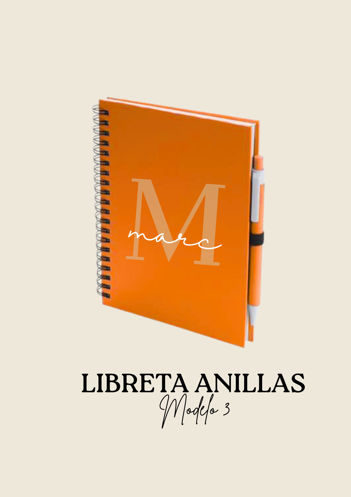 Personalized notebook