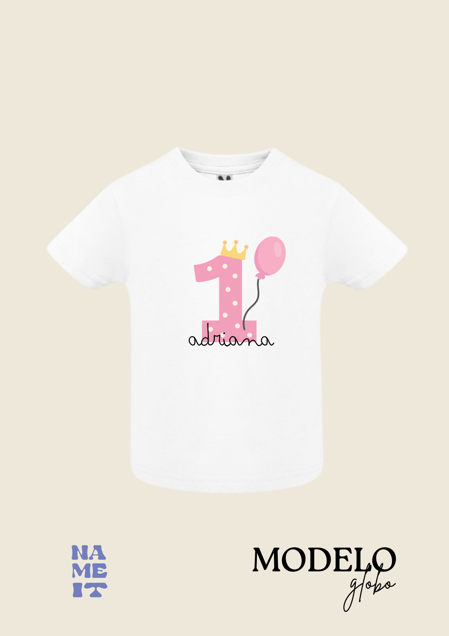 Personalized birthday t-shirt