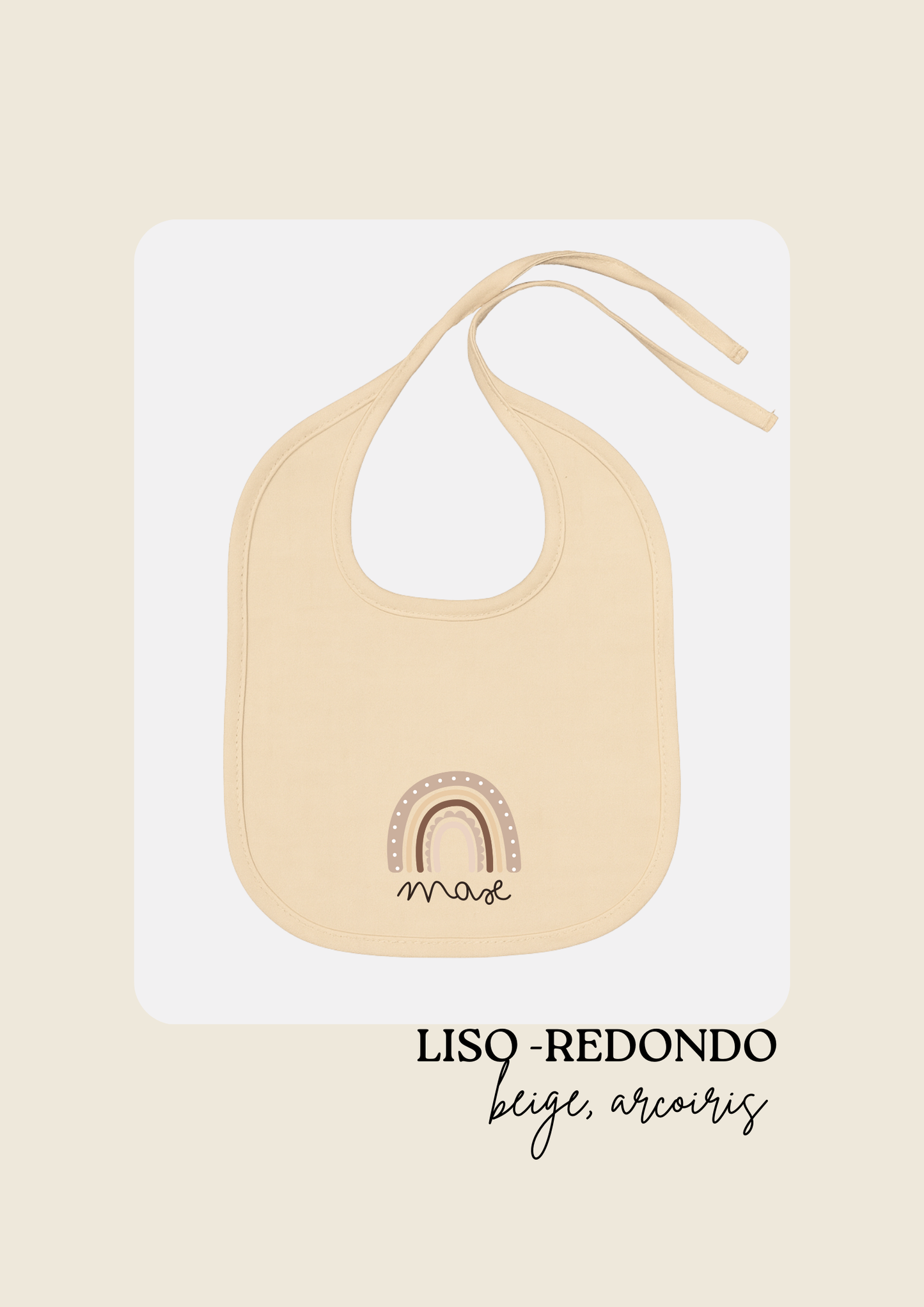 Personalized bib