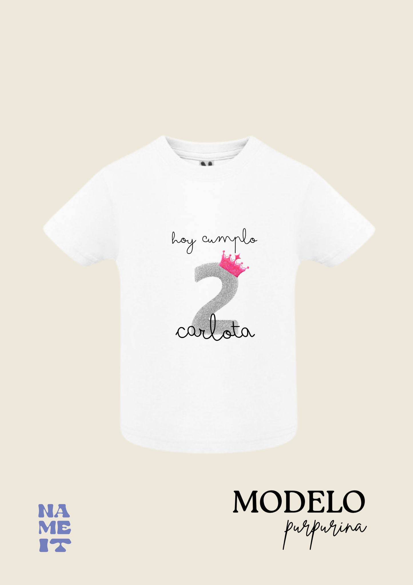 Personalized birthday t-shirt