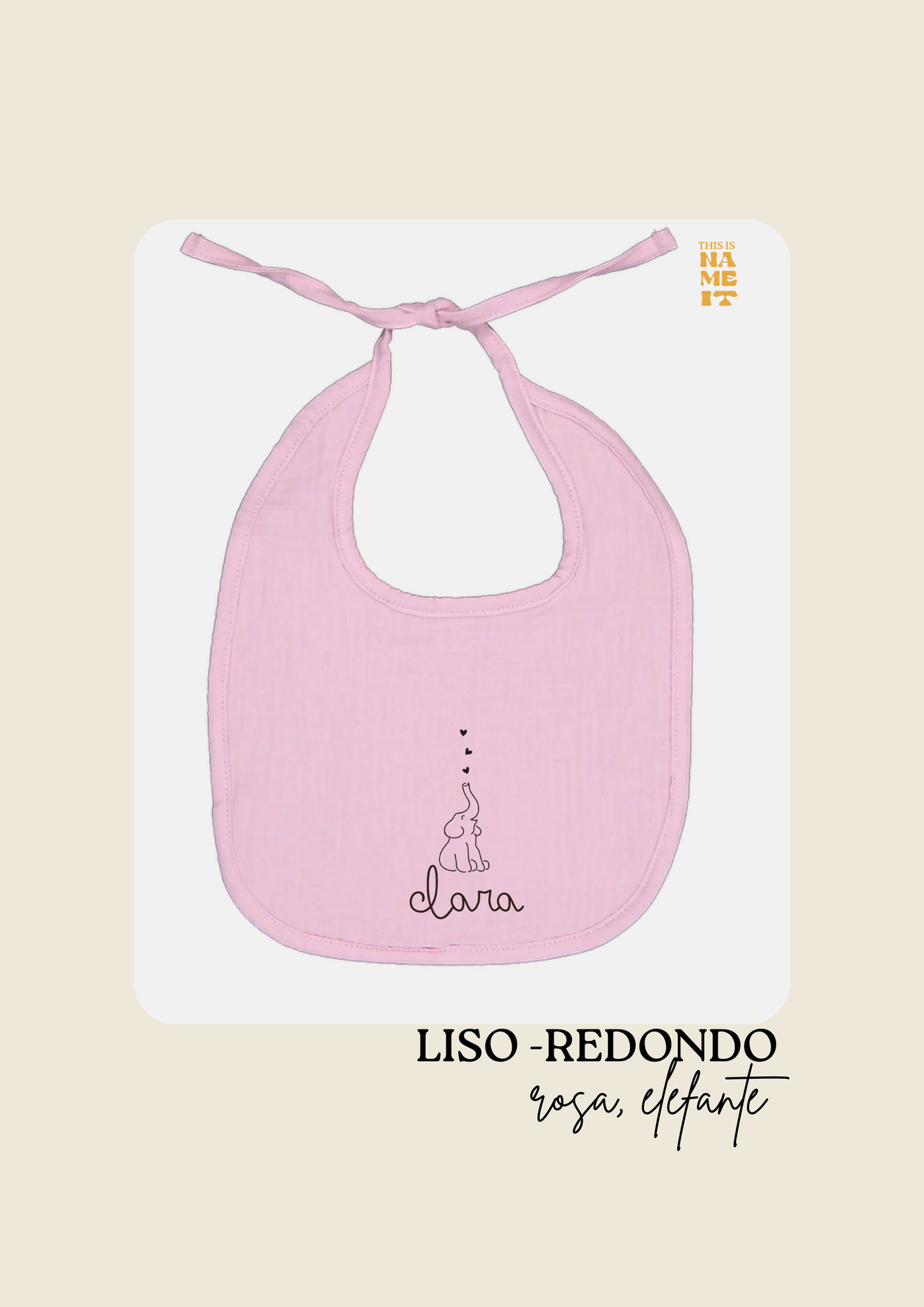 Personalized bib