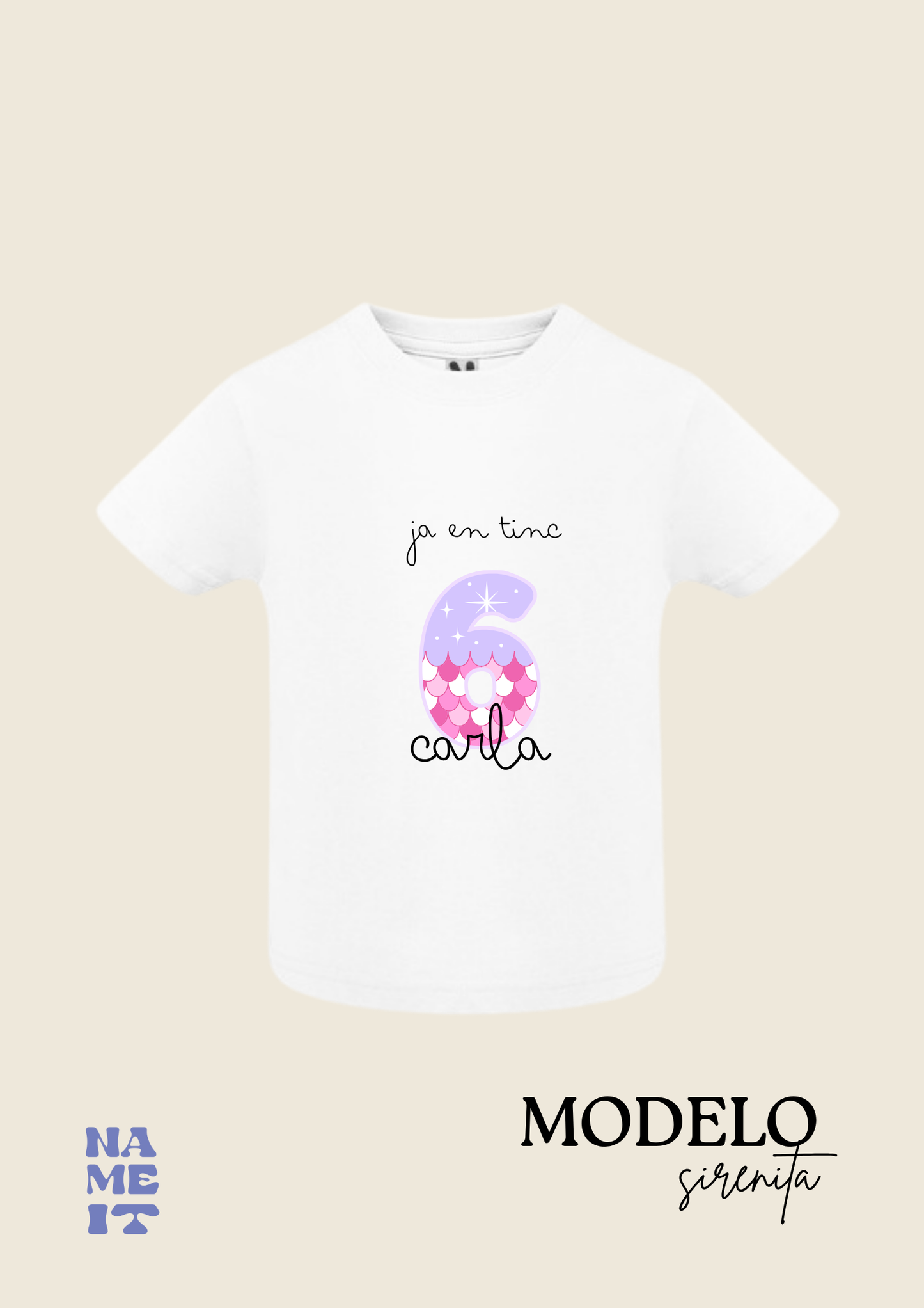 Personalized birthday t-shirt