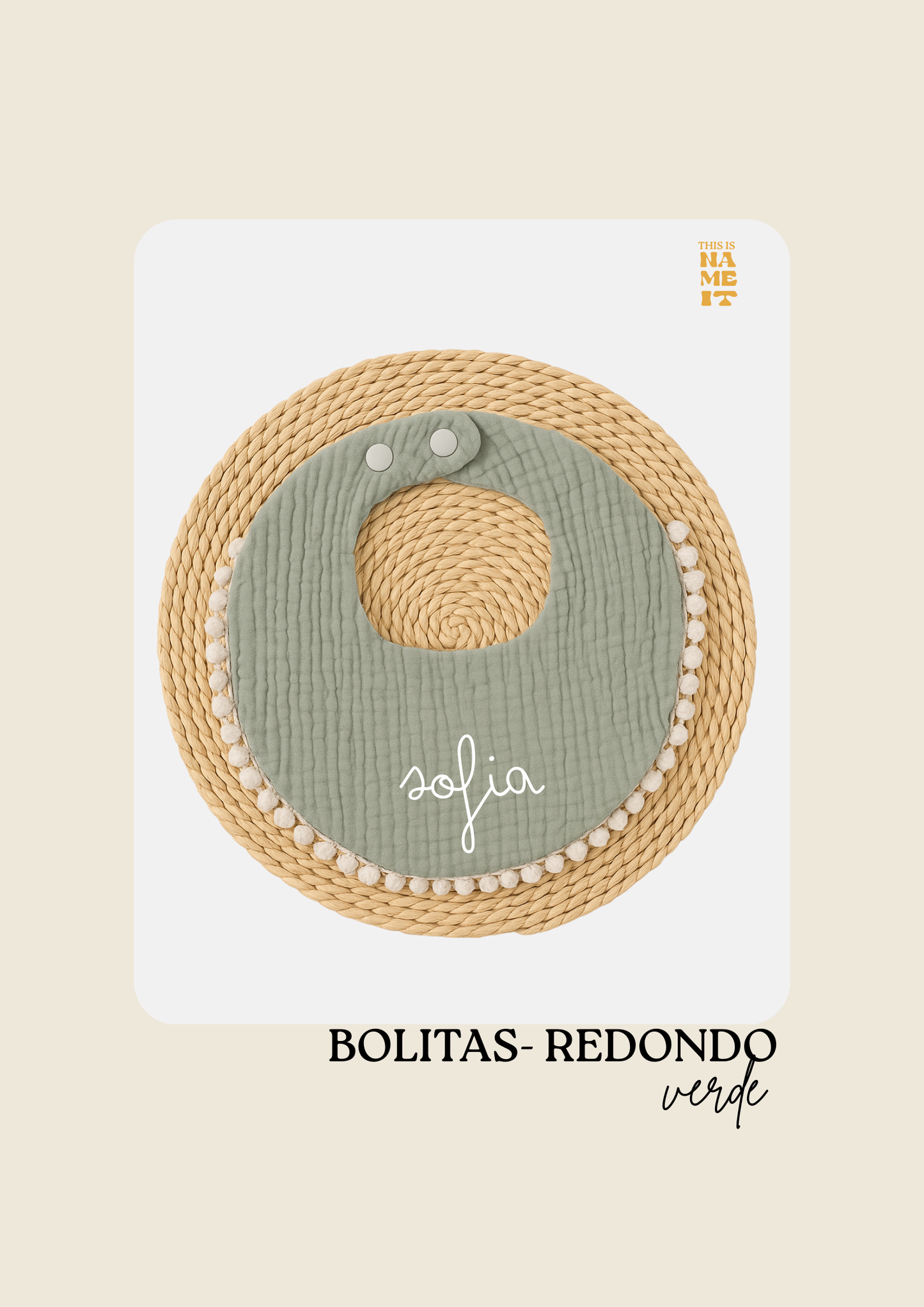 Personalized bib