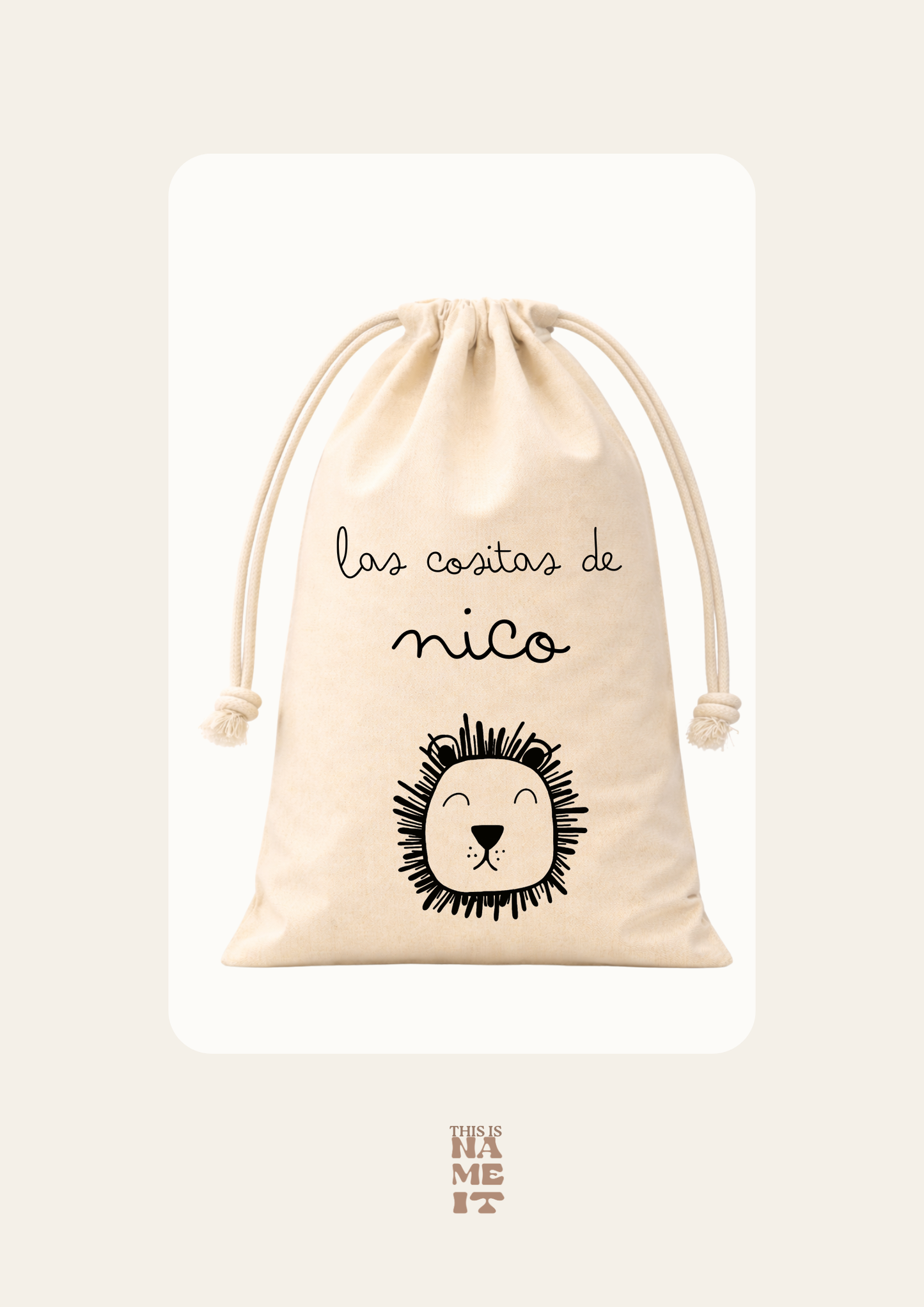 Saquitos personalizados