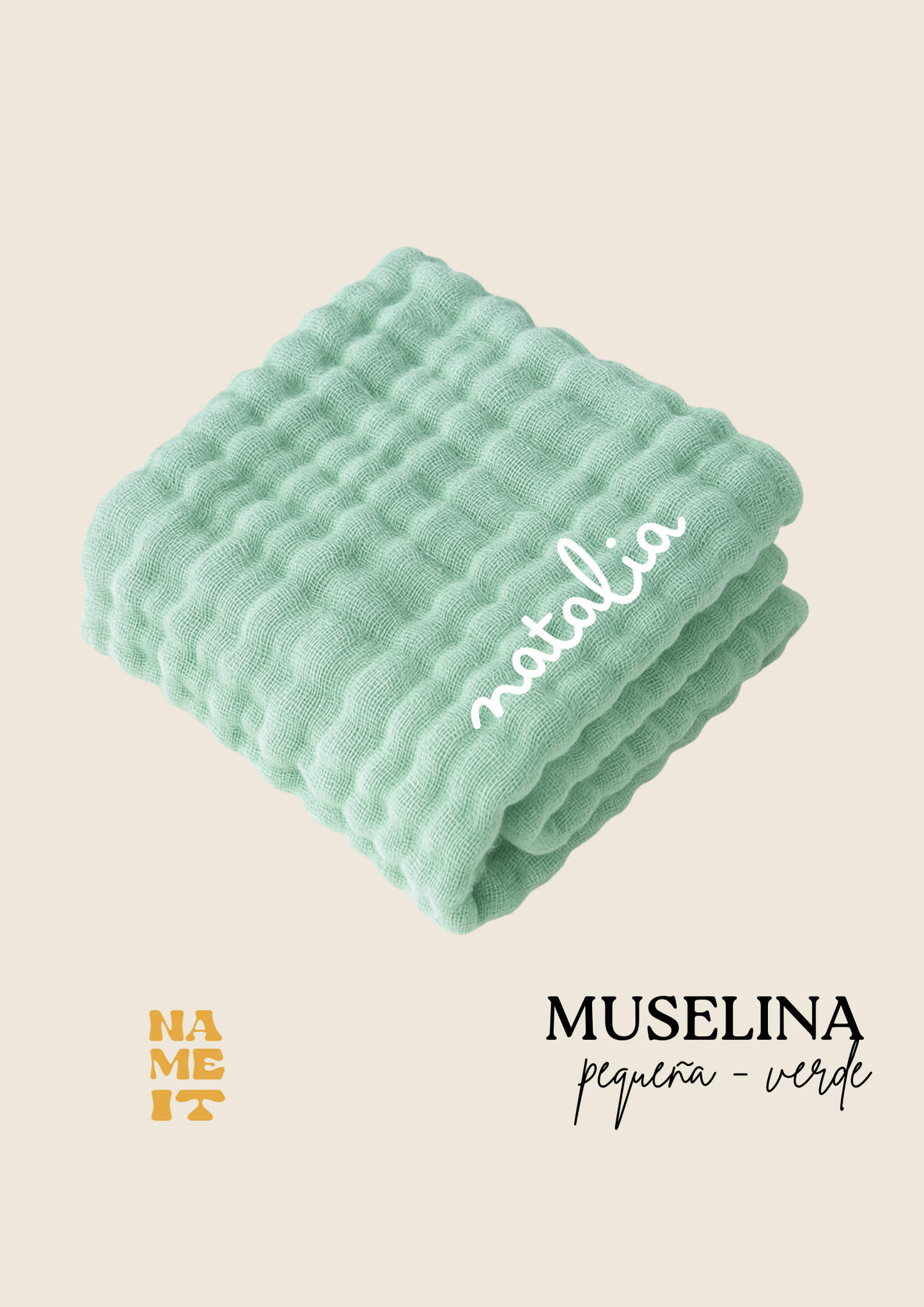 Personalized muslin