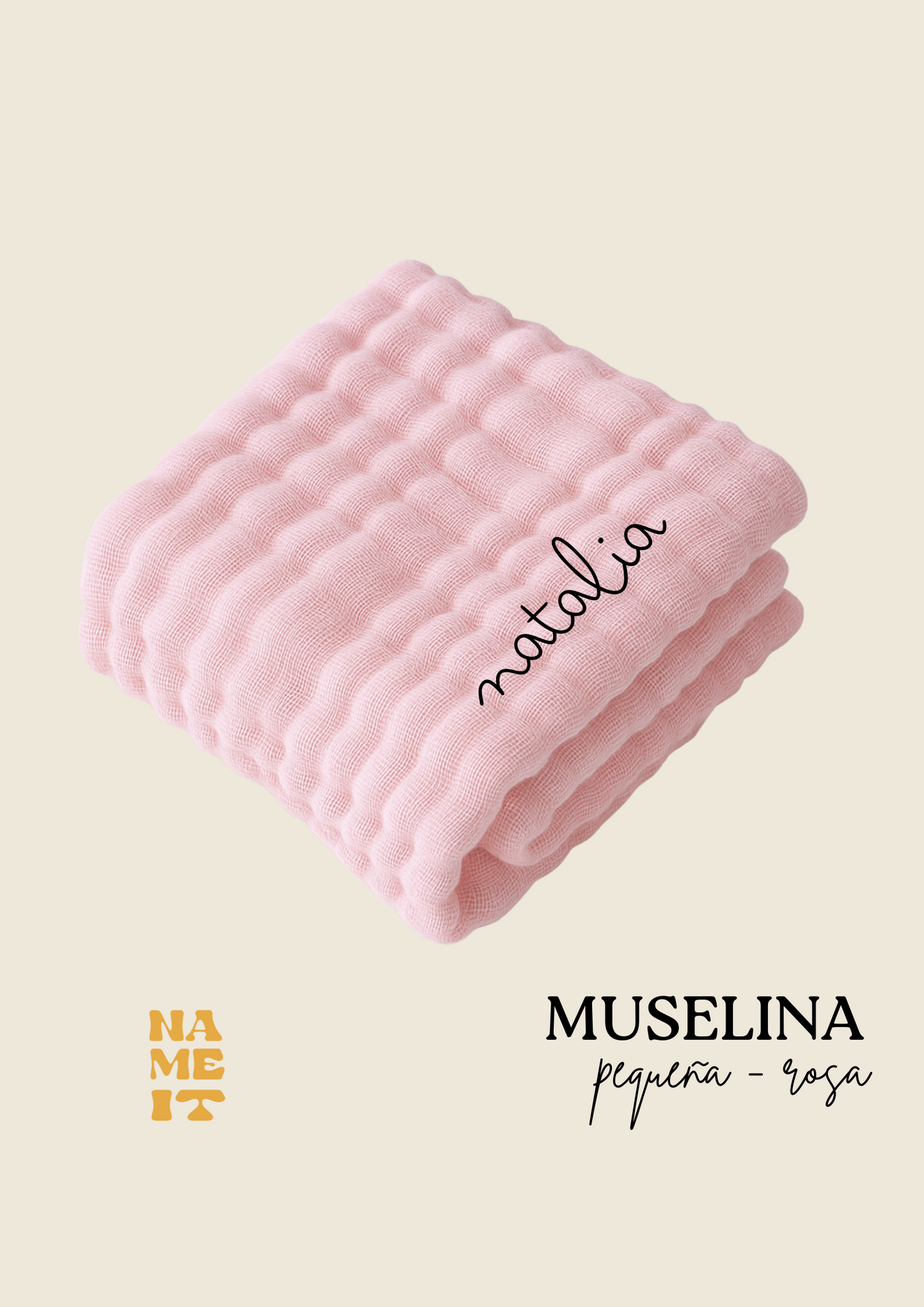 Personalized muslin