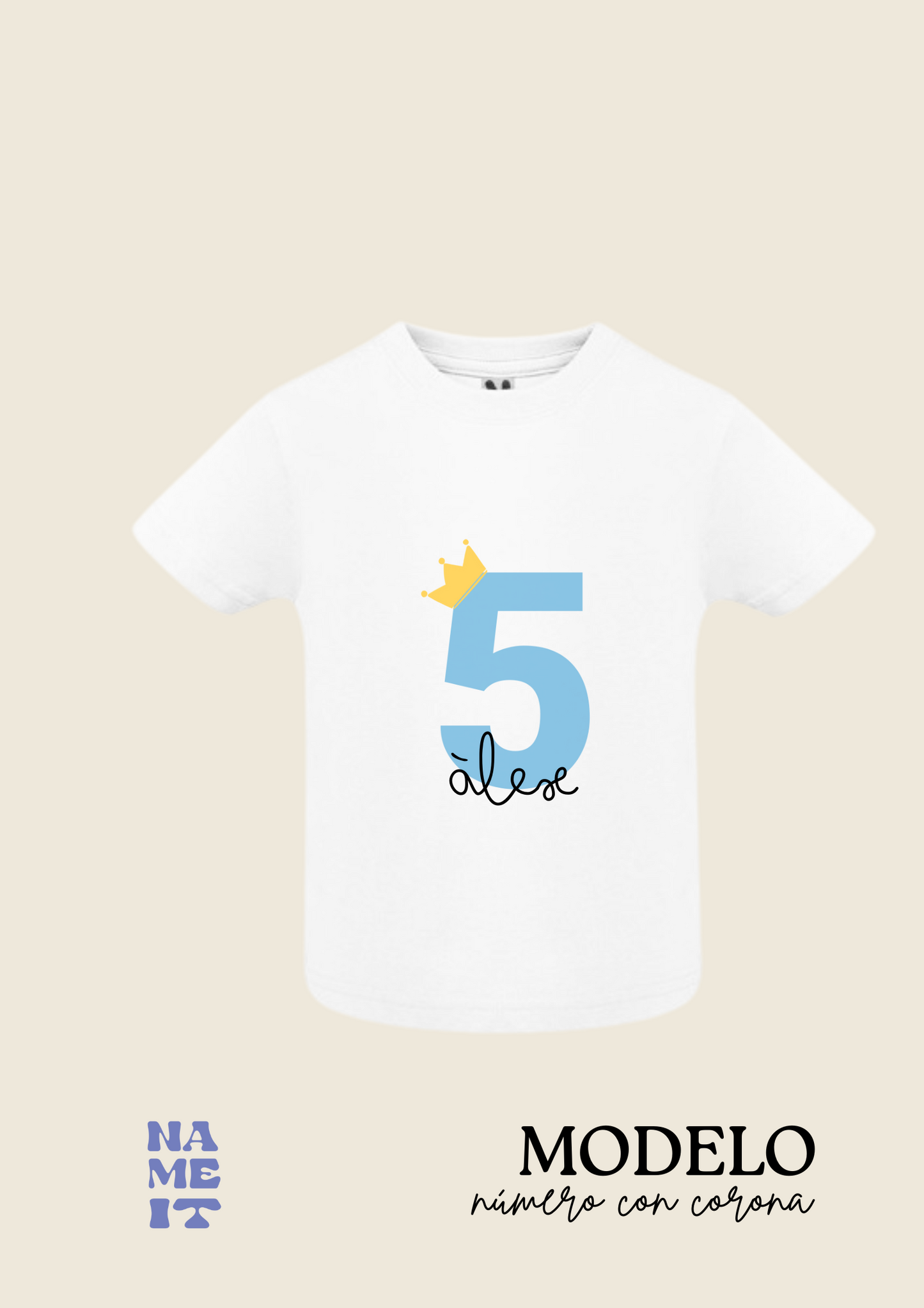 Personalized birthday t-shirt