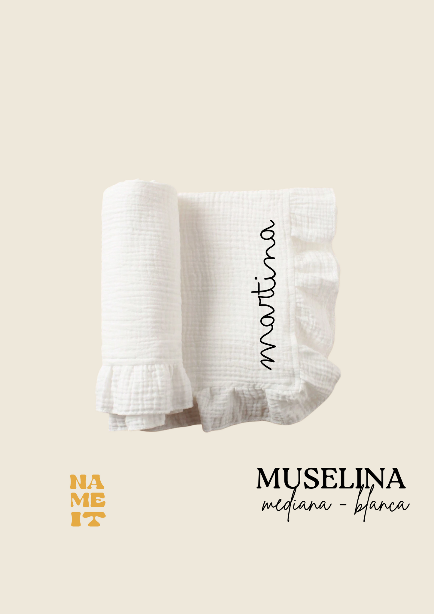Personalized muslin