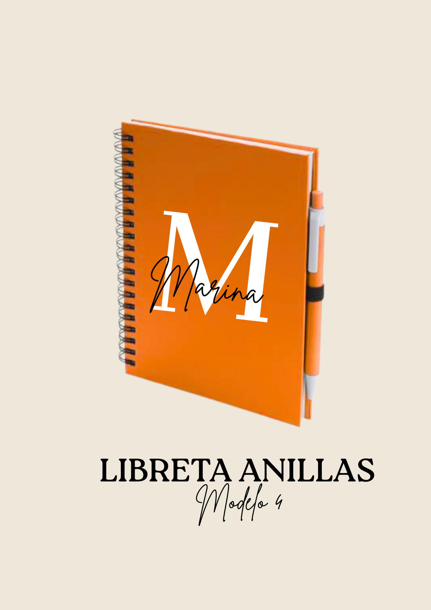 Personalized notebook