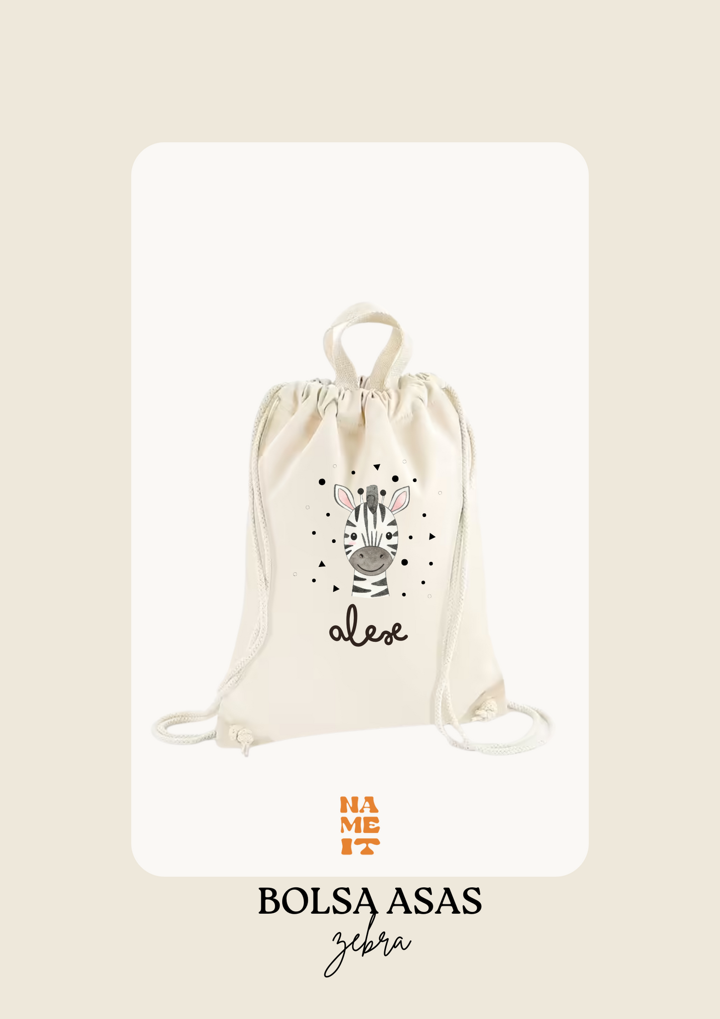 Backpack with rope and handles