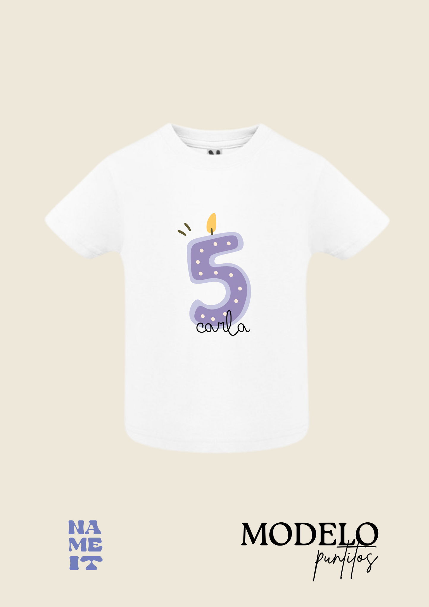 Personalized birthday t-shirt