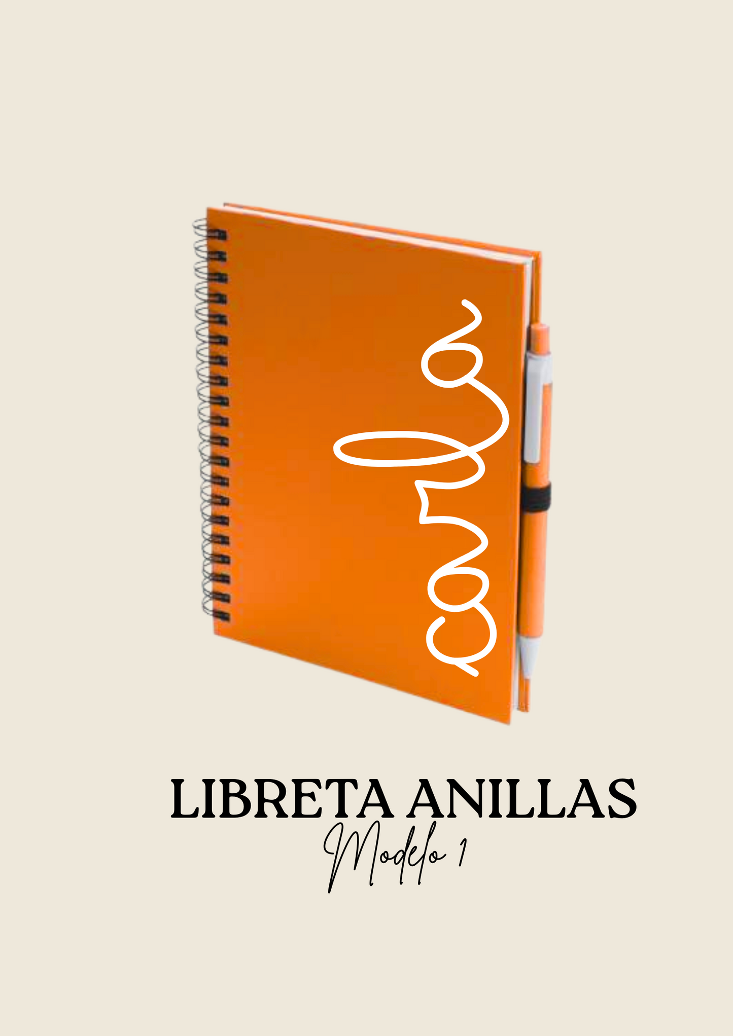 Personalized notebook