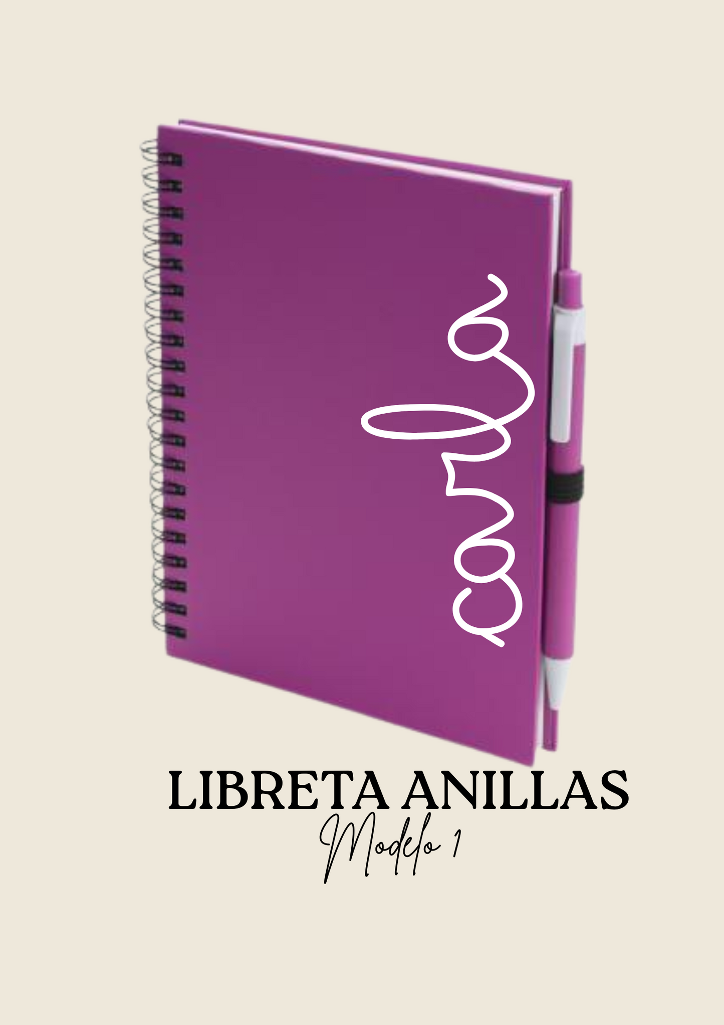 Personalized notebook