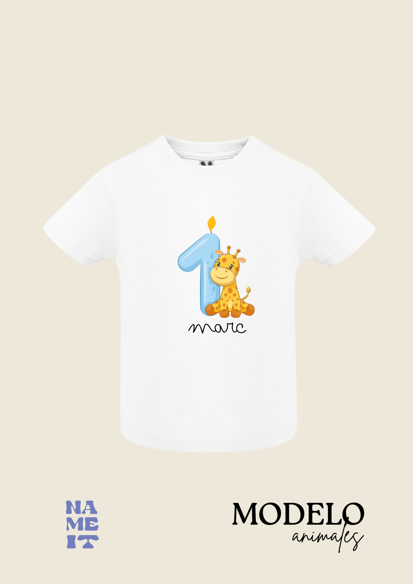 Personalized birthday t-shirt