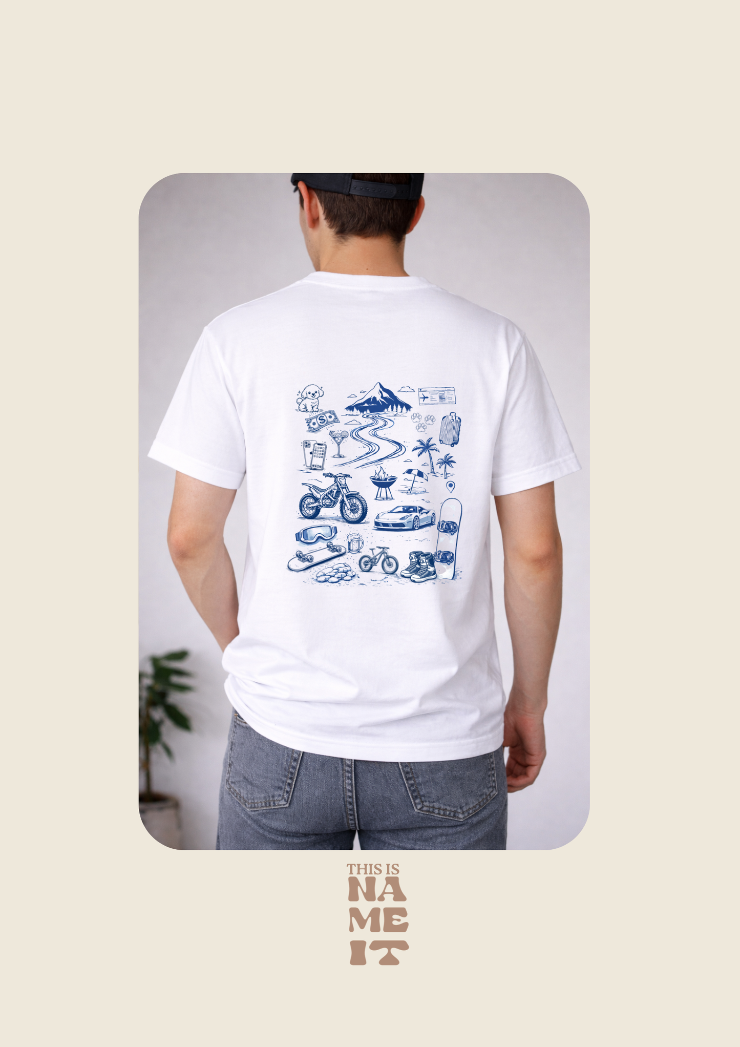 CAMISETA PERSONALIZADA CON TODO AQUELLO QUE HABLA DE TI