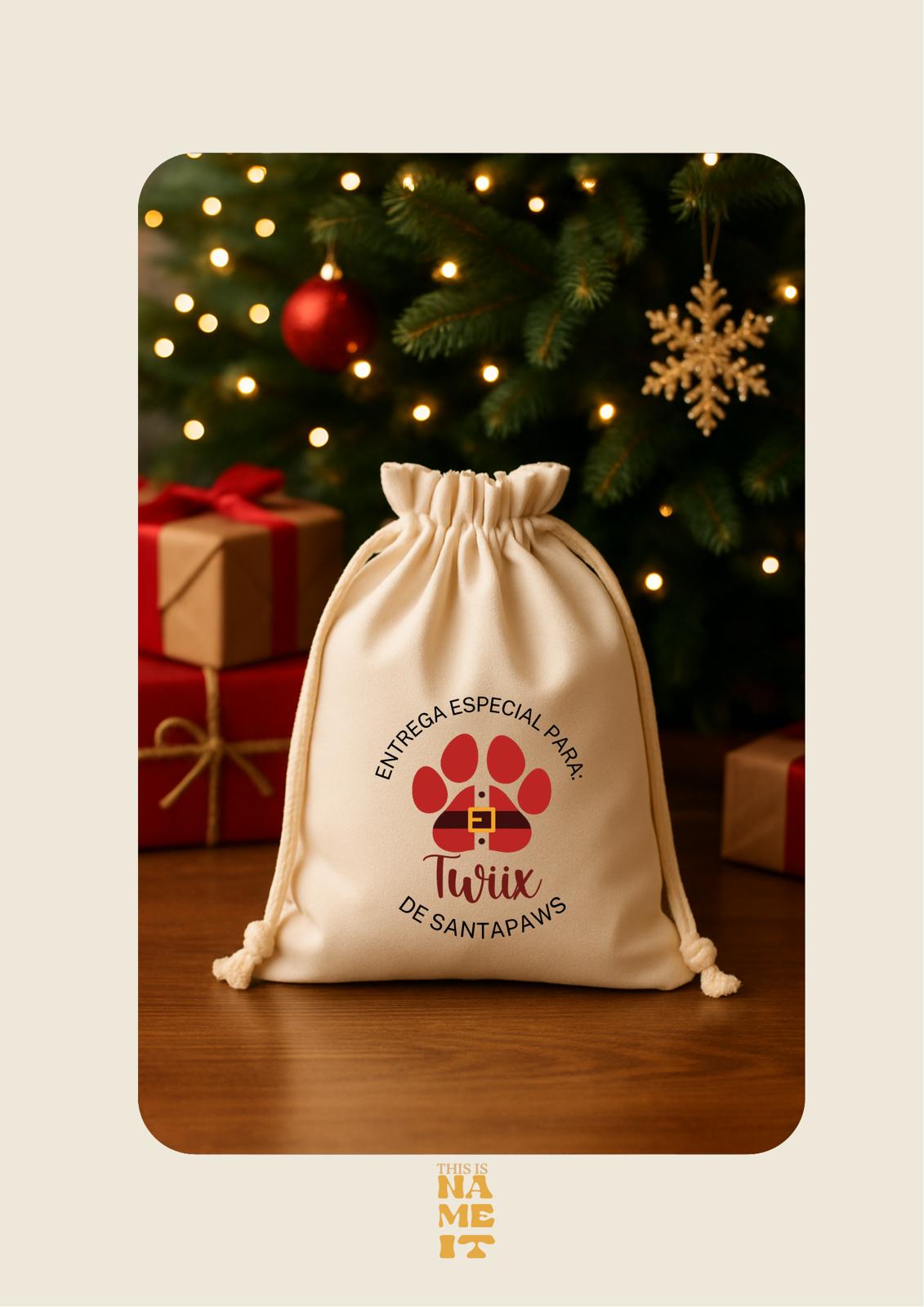 Saco regalo para los peluditos