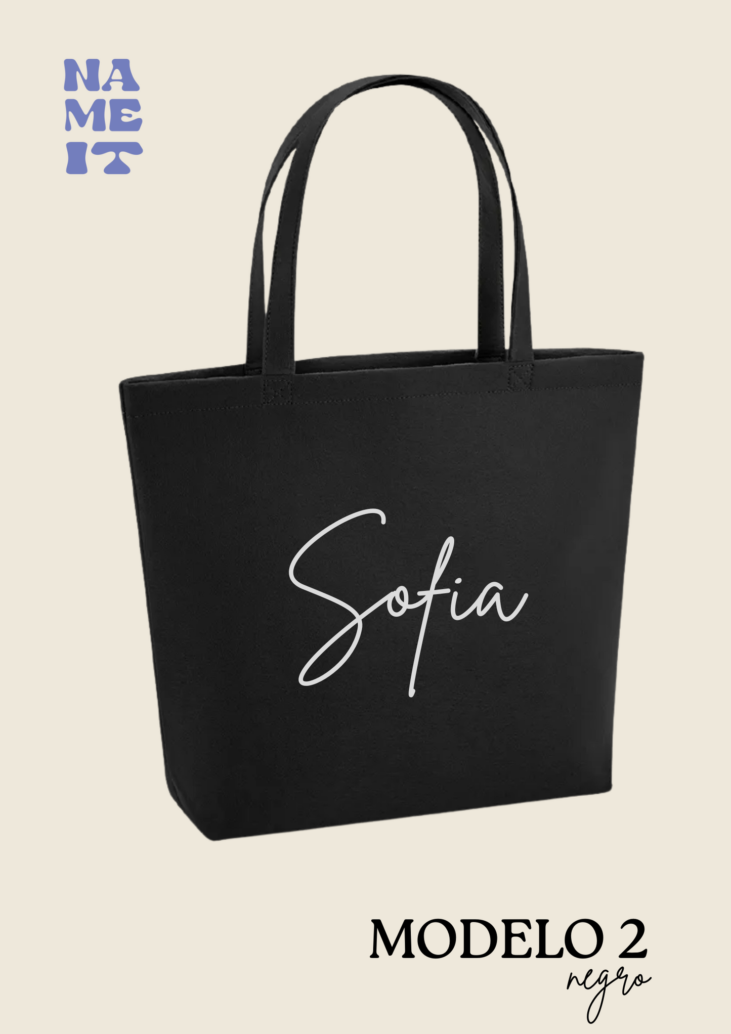 Personalized felt bag