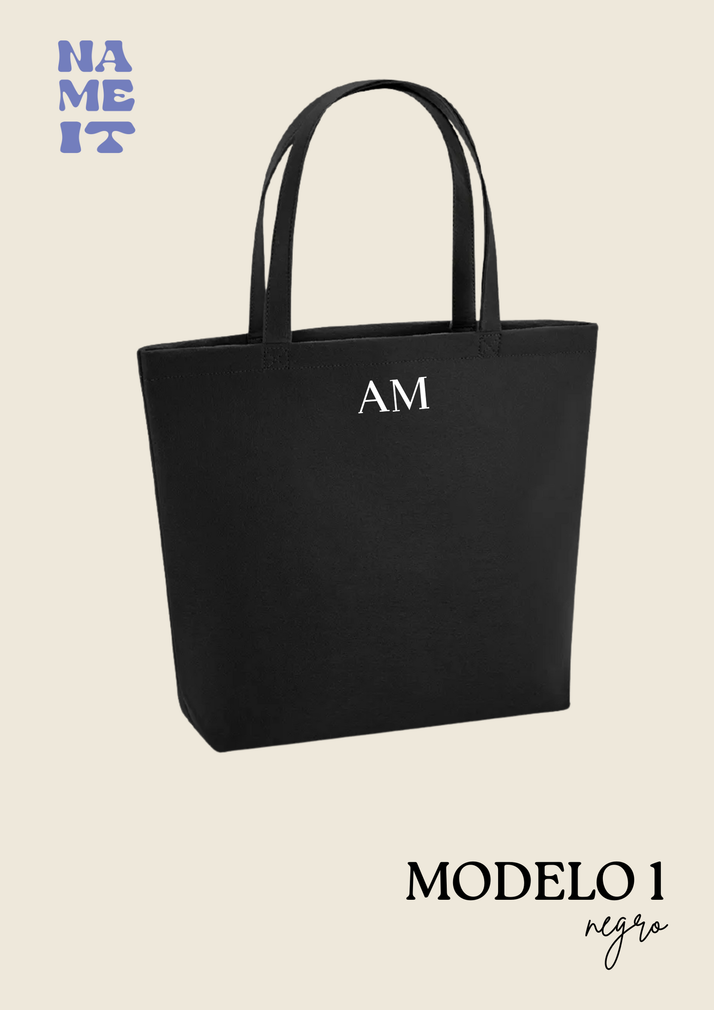 Personalized felt bag