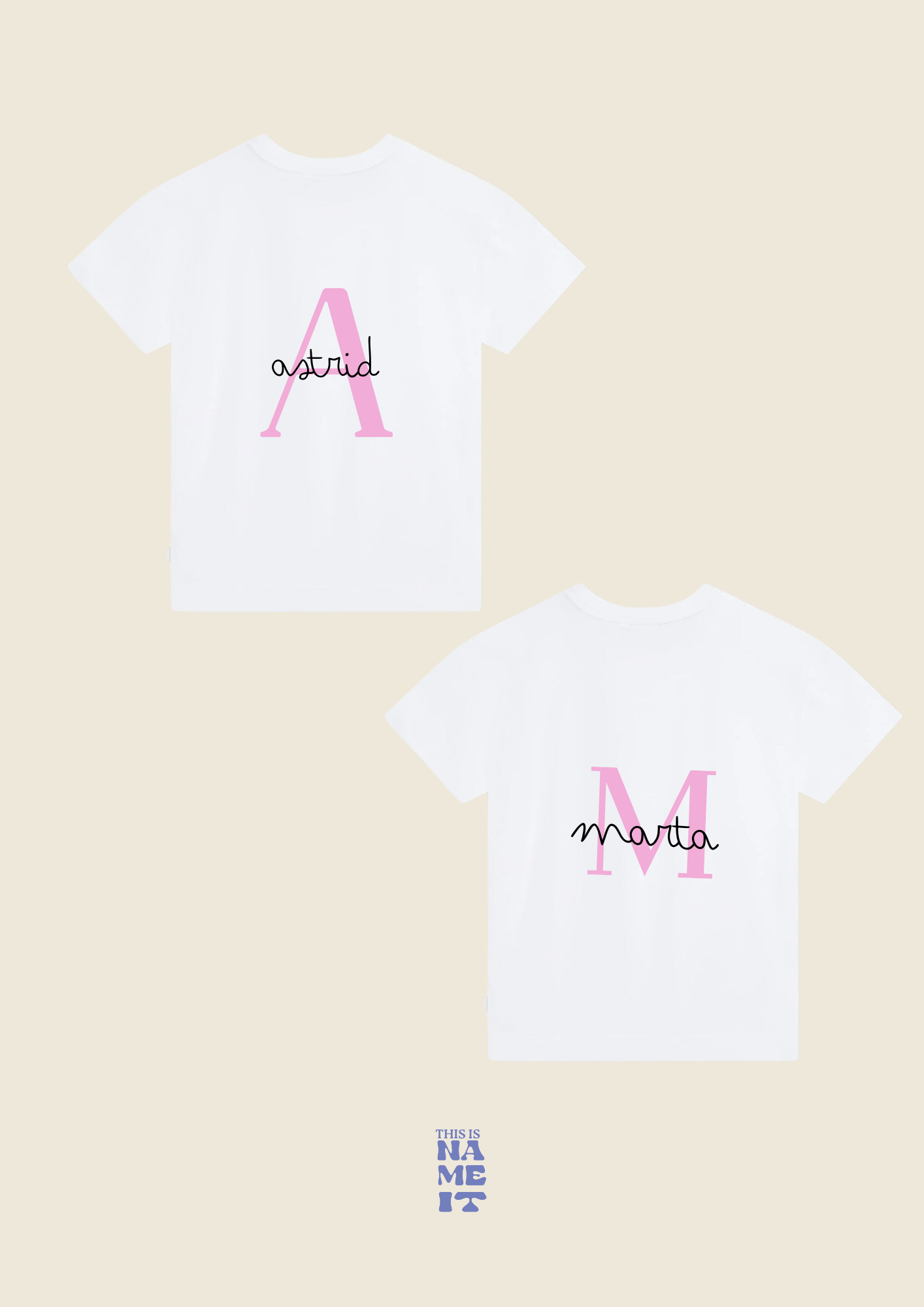 CAMISETAS A CONJUNTO - INICIAL 👭💖