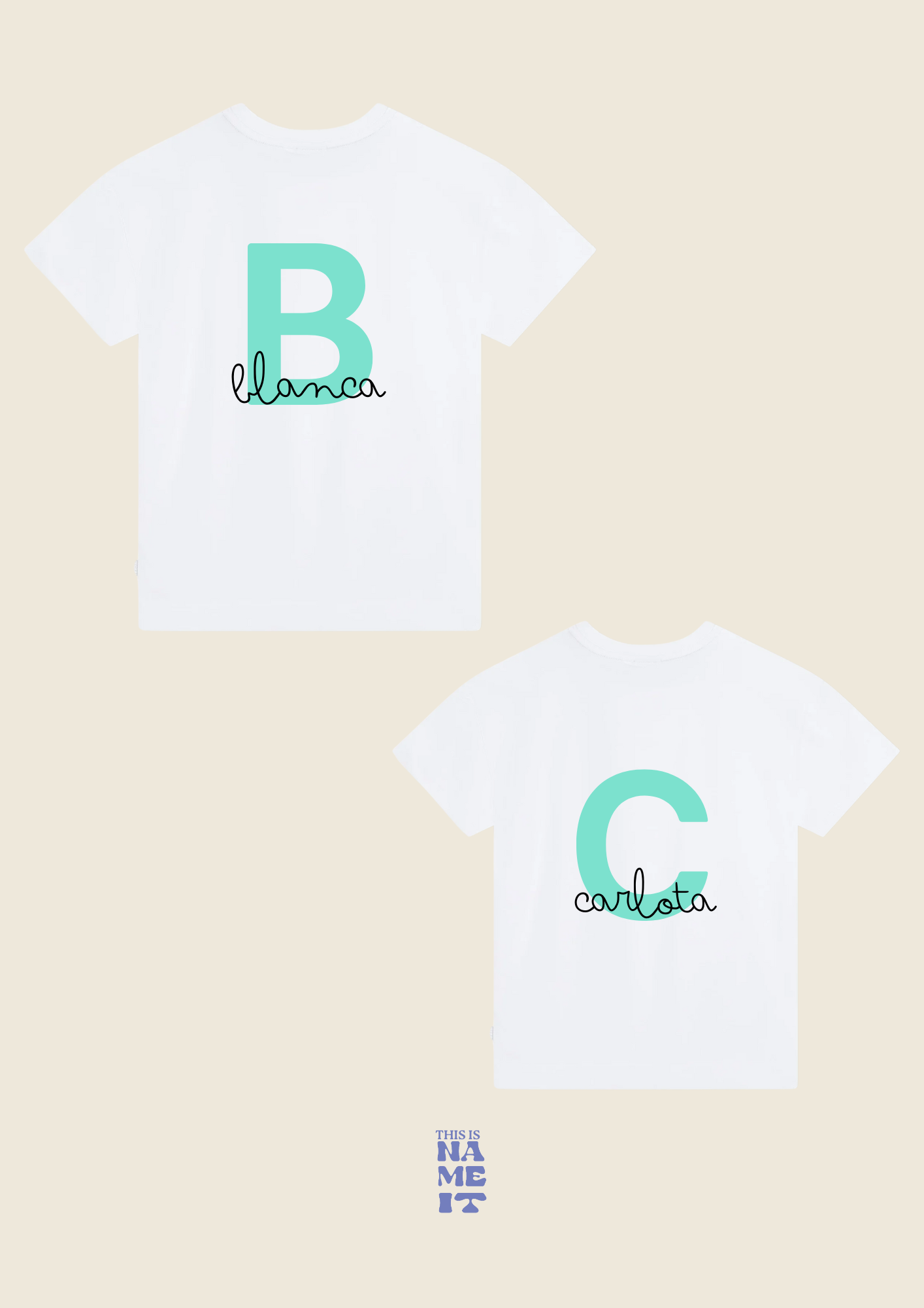 CAMISETAS A CONJUNTO - INICIAL 👭💖