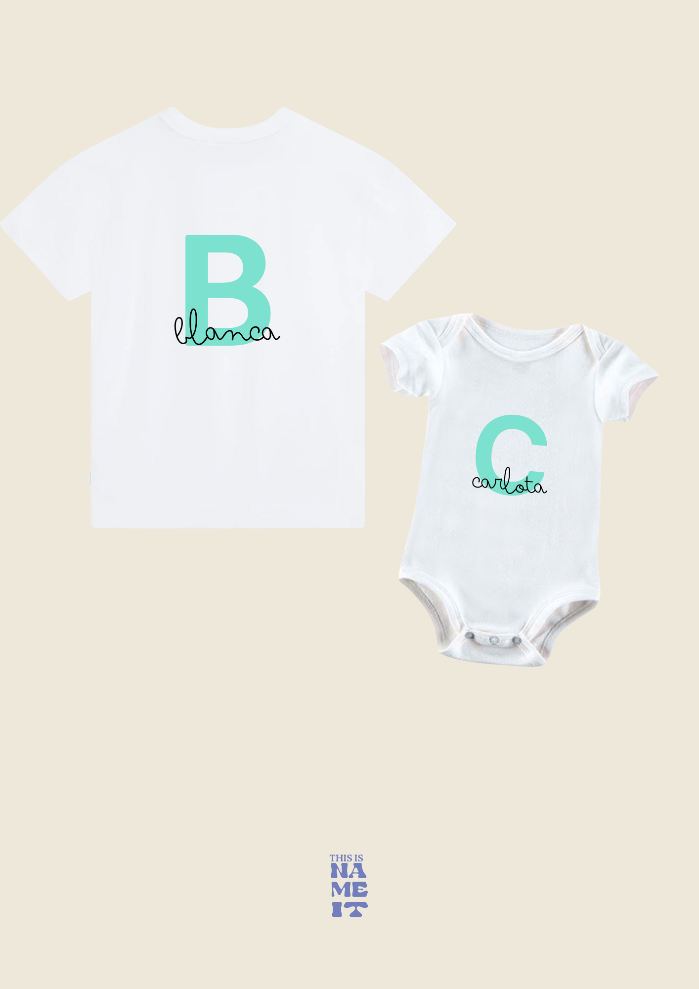 CAMISETAS A CONJUNTO - INICIAL 👭💖