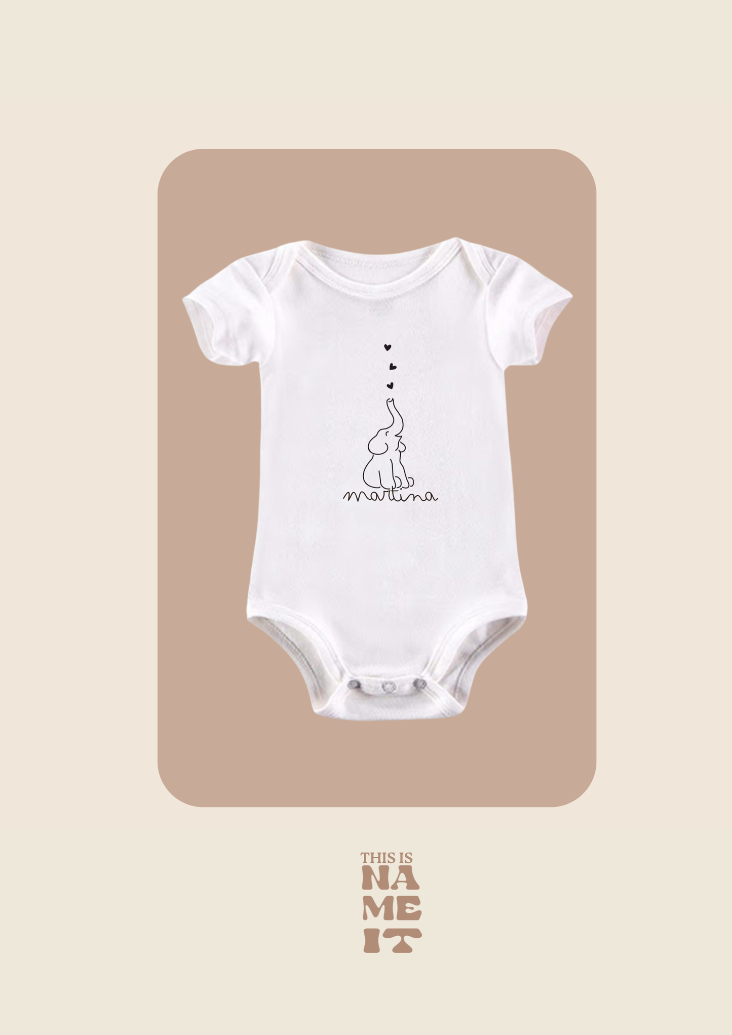 BODY BEBÉ PERSONALIZADO