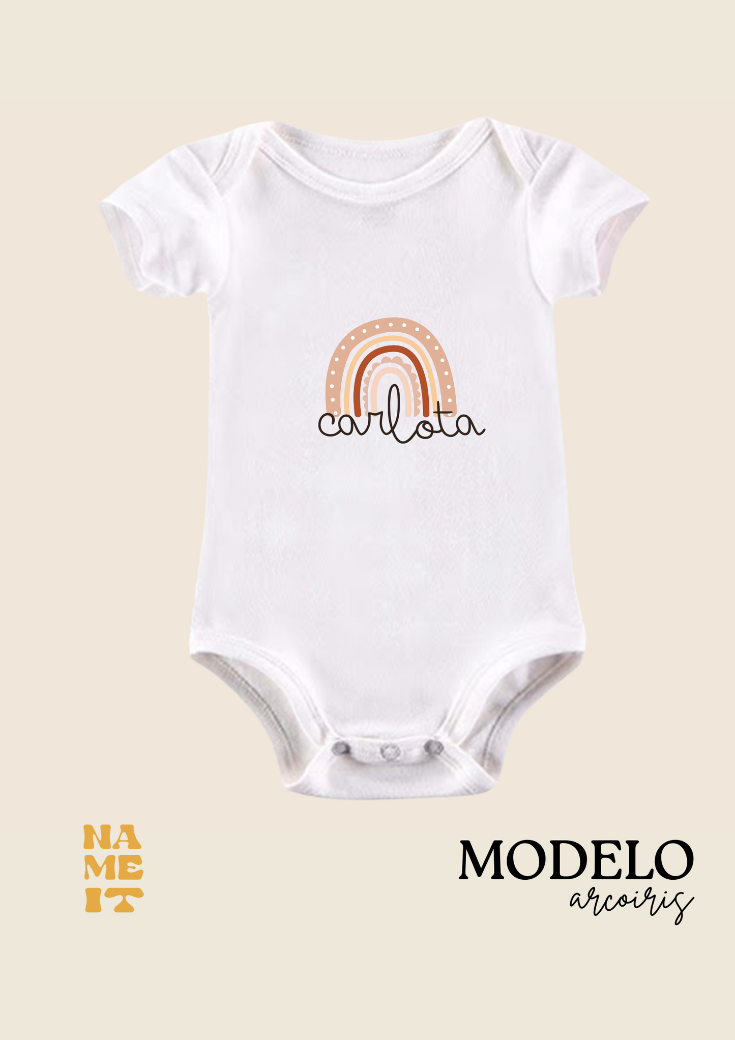 PERSONALIZED BABY BODYSUIT