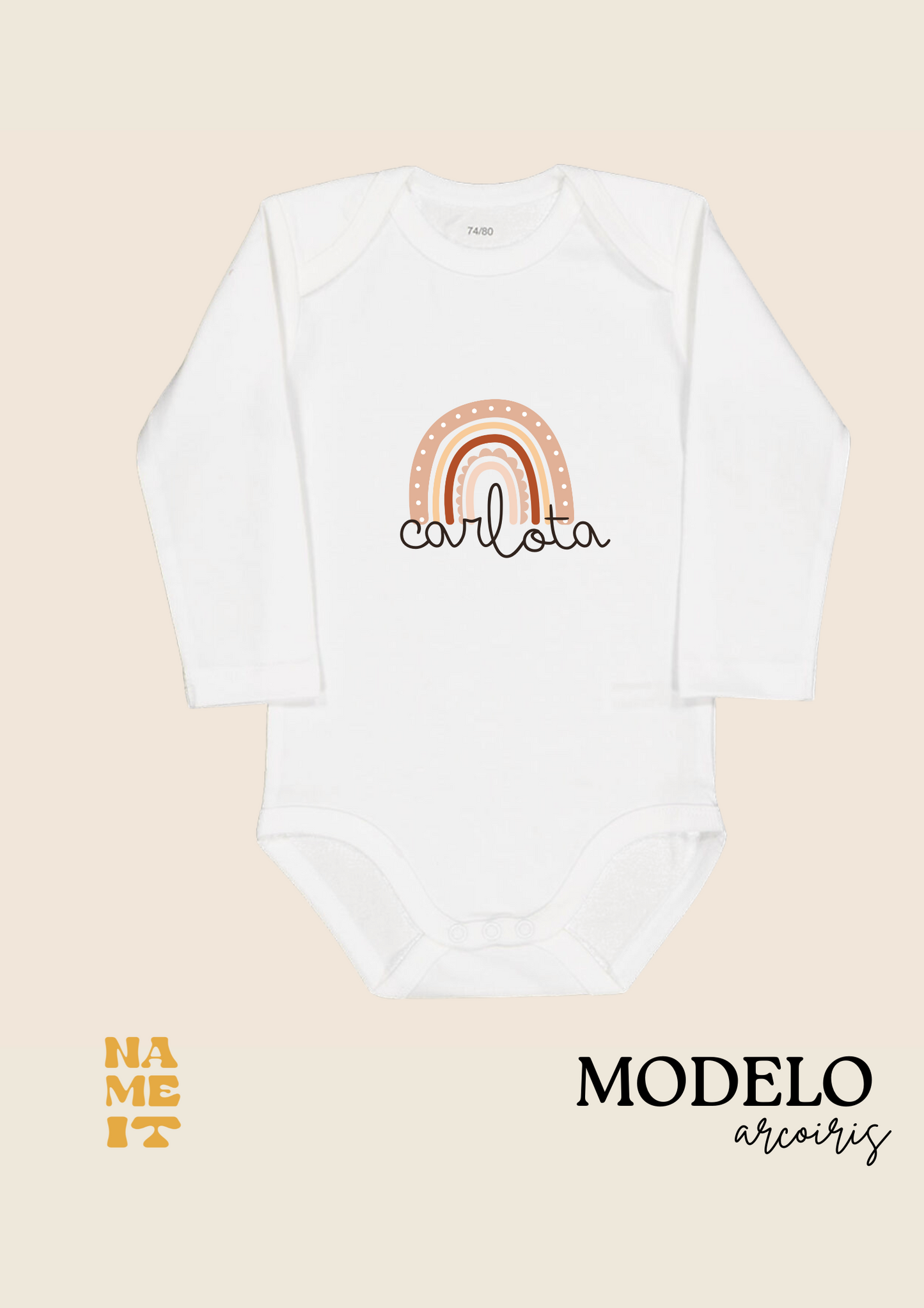 PERSONALIZED BABY BODYSUIT