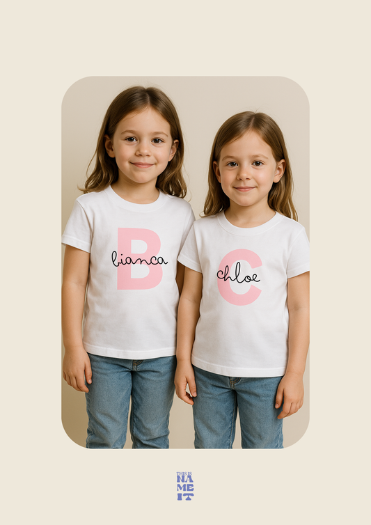 CAMISETAS A CONJUNTO - INICIAL 👭💖