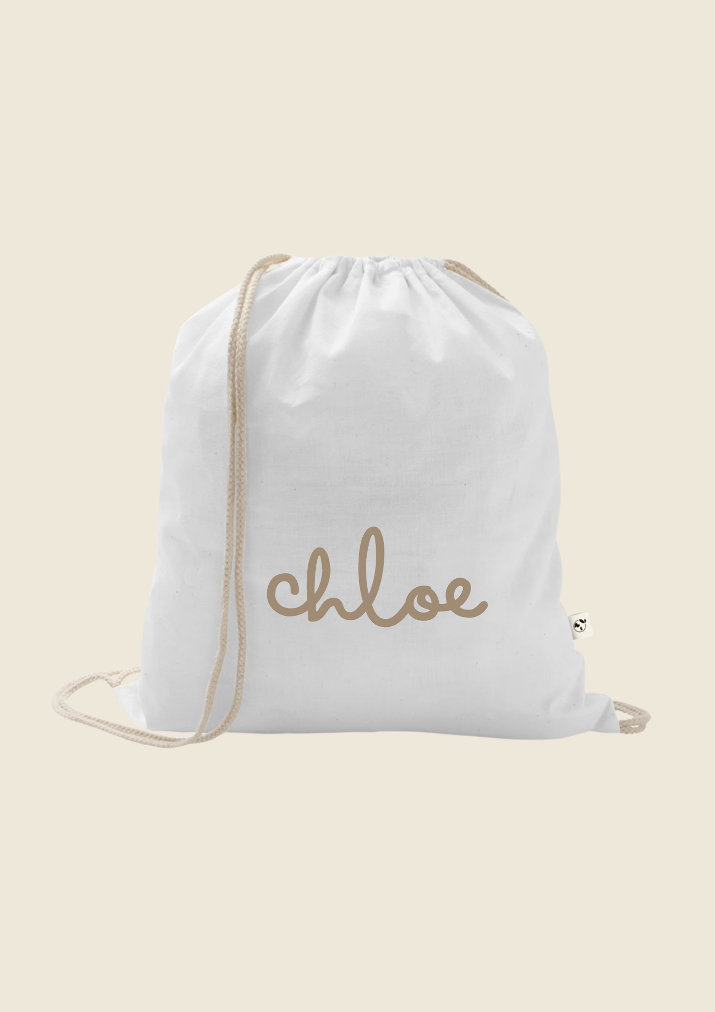 Personalized thread backpack
