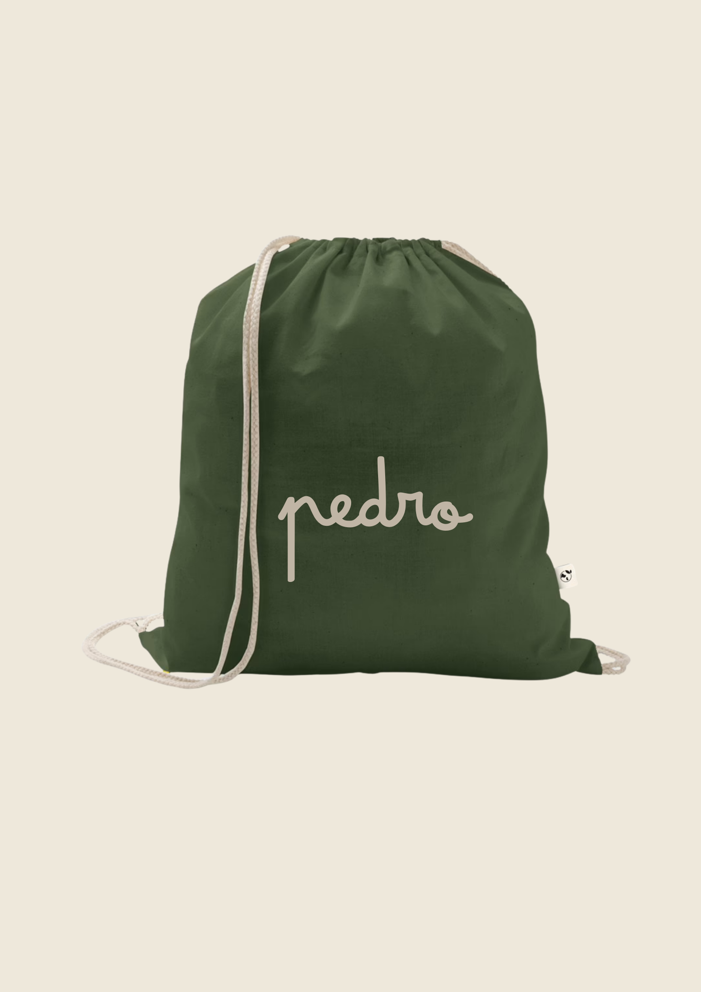 Personalized thread backpack