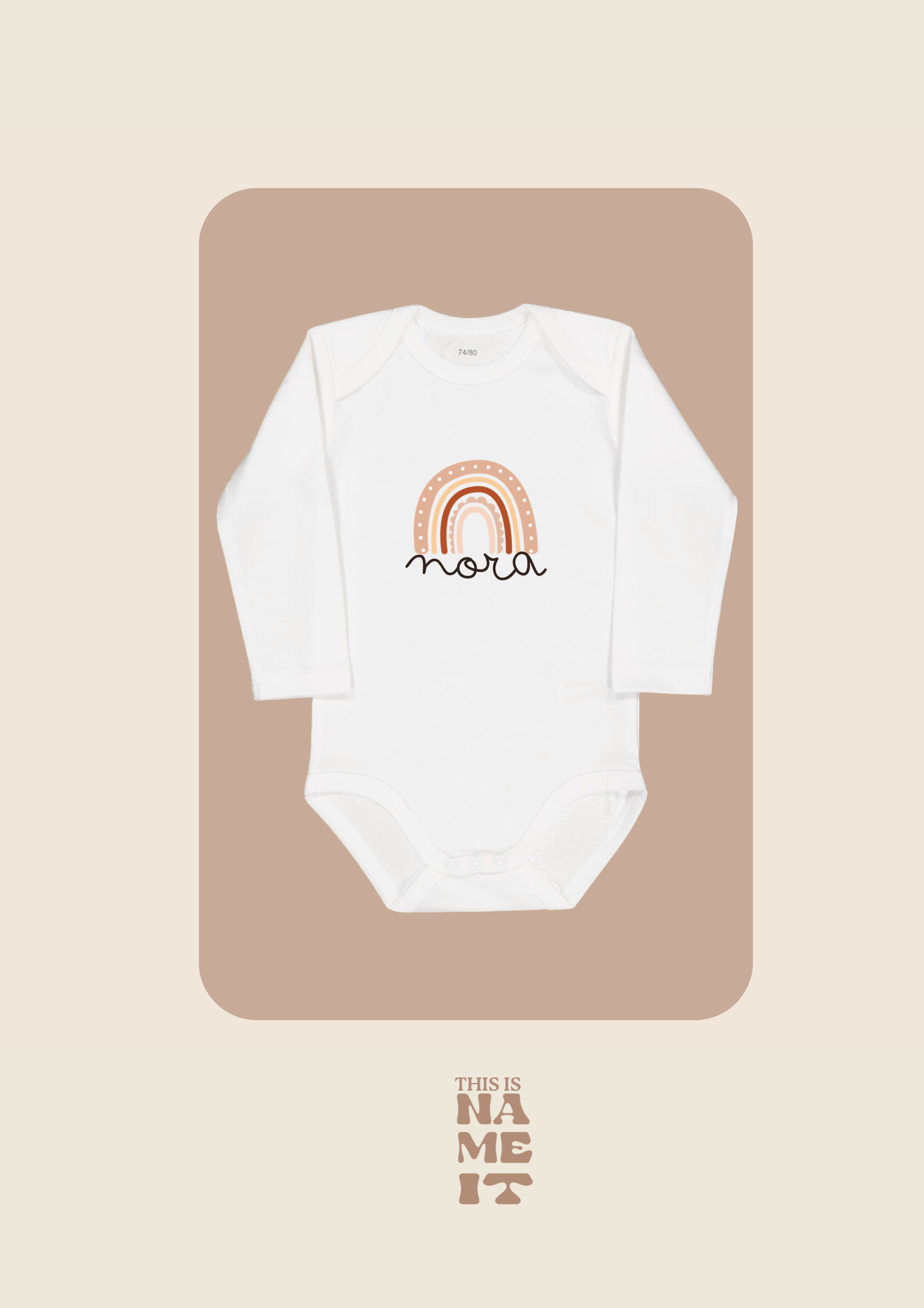 BODY BEBÉ PERSONALIZADO