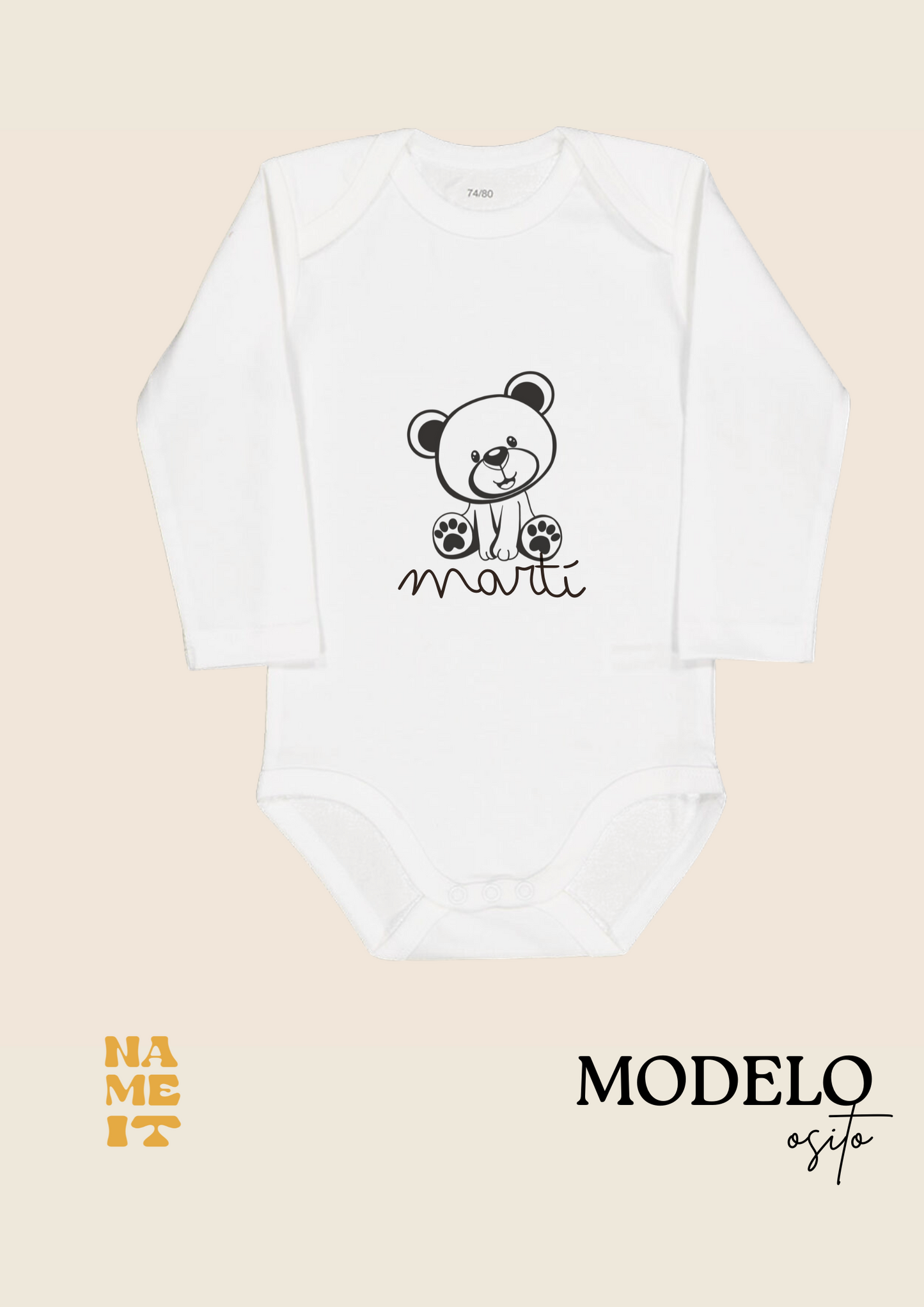 PERSONALIZED BABY BODYSUIT