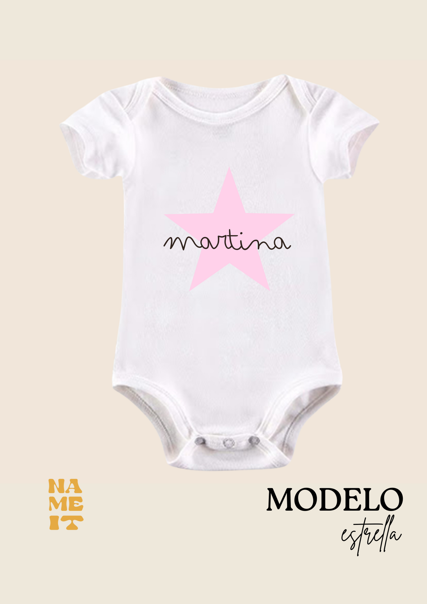 PERSONALIZED BABY BODYSUIT