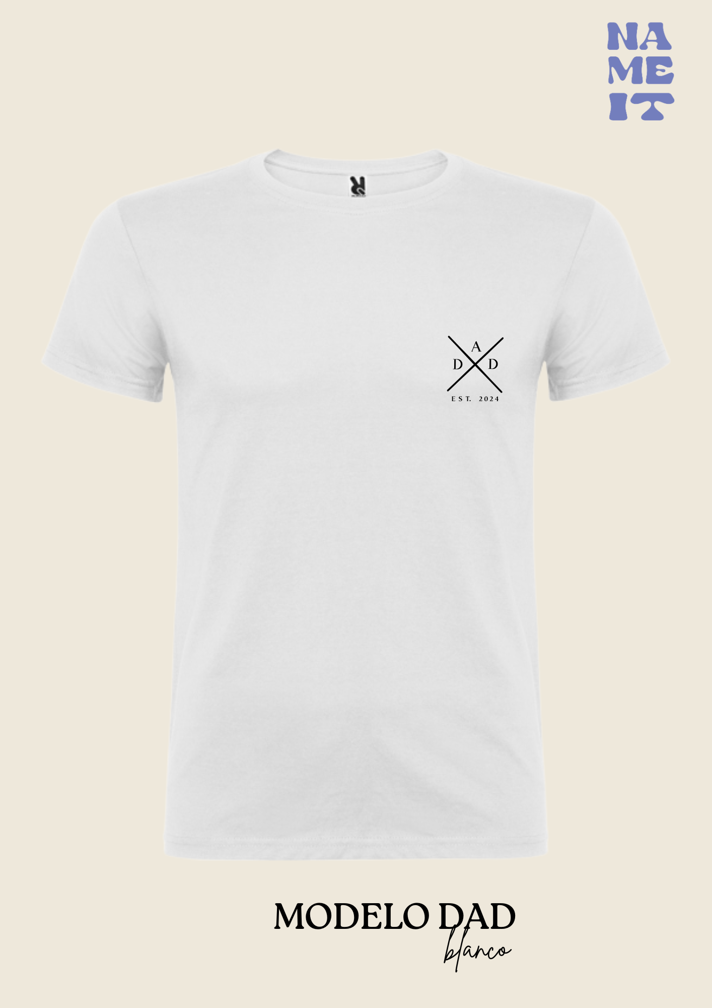 Personalized “MUM” &amp; “DAD” T-shirts