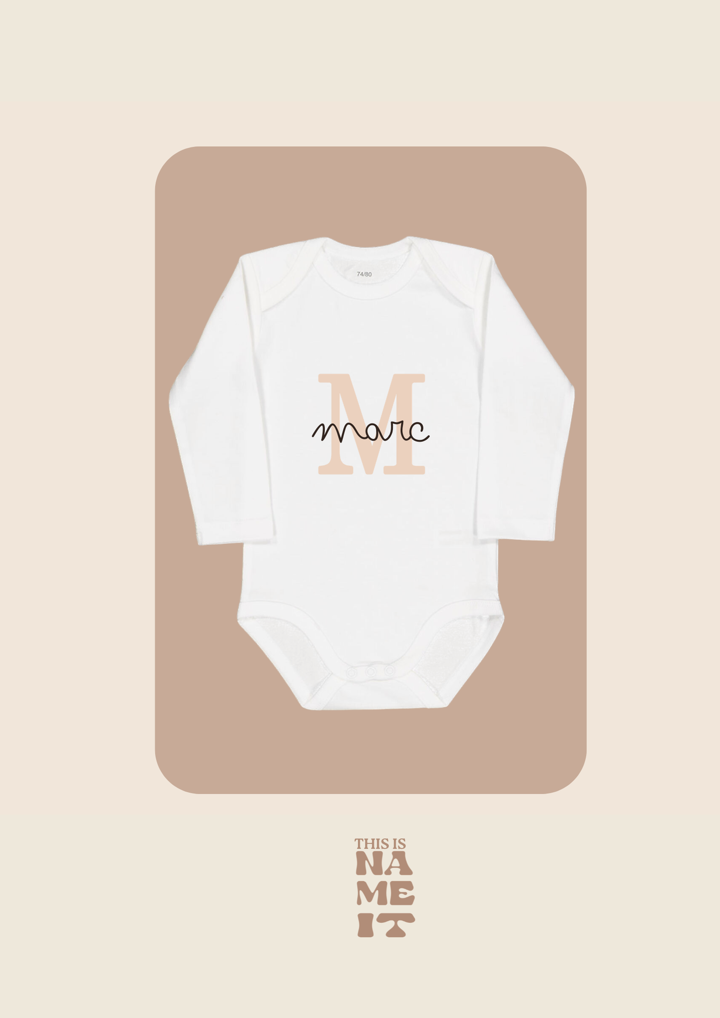 BODY BEBÉ PERSONALIZADO