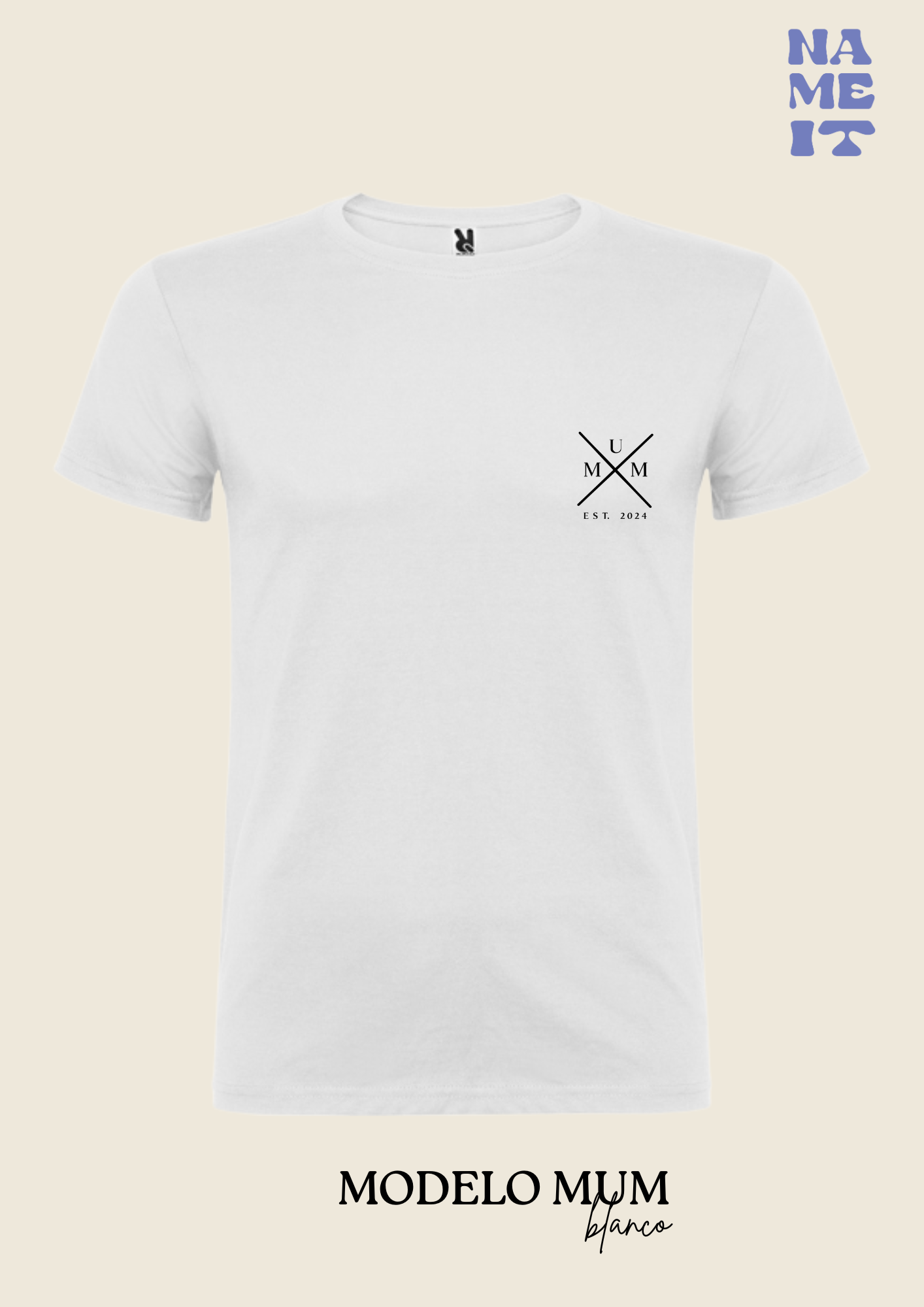 Personalized “MUM” &amp; “DAD” T-shirts