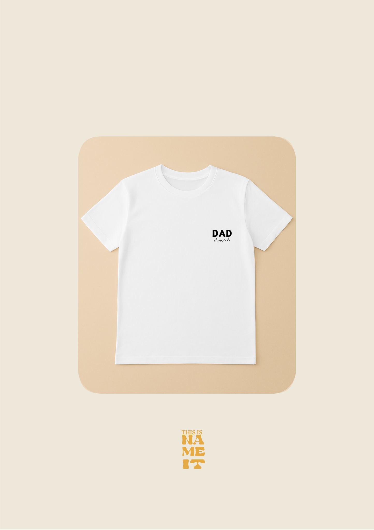 Camiseta y body personalizados “Dad & Mini”