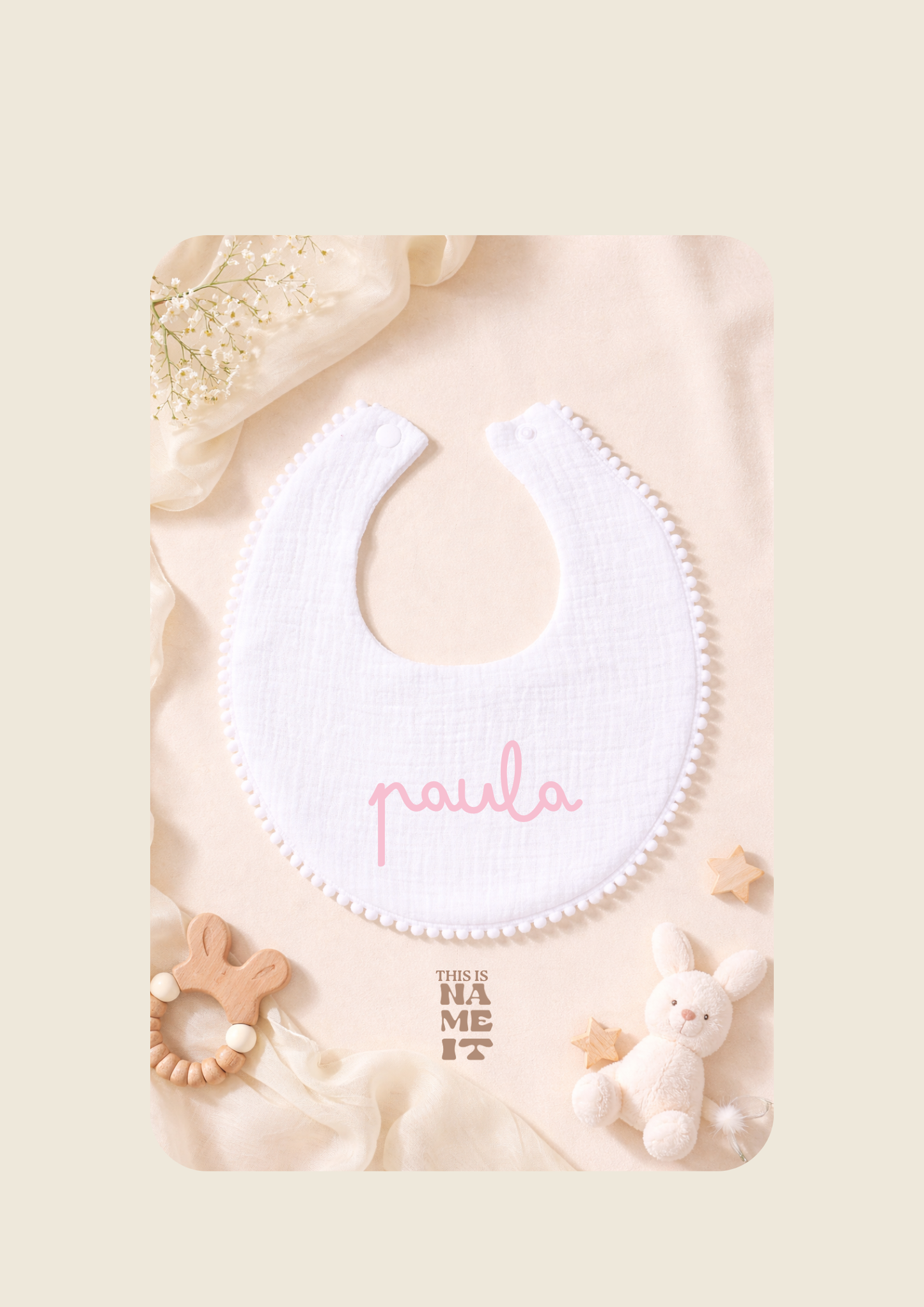 Babero personalizado