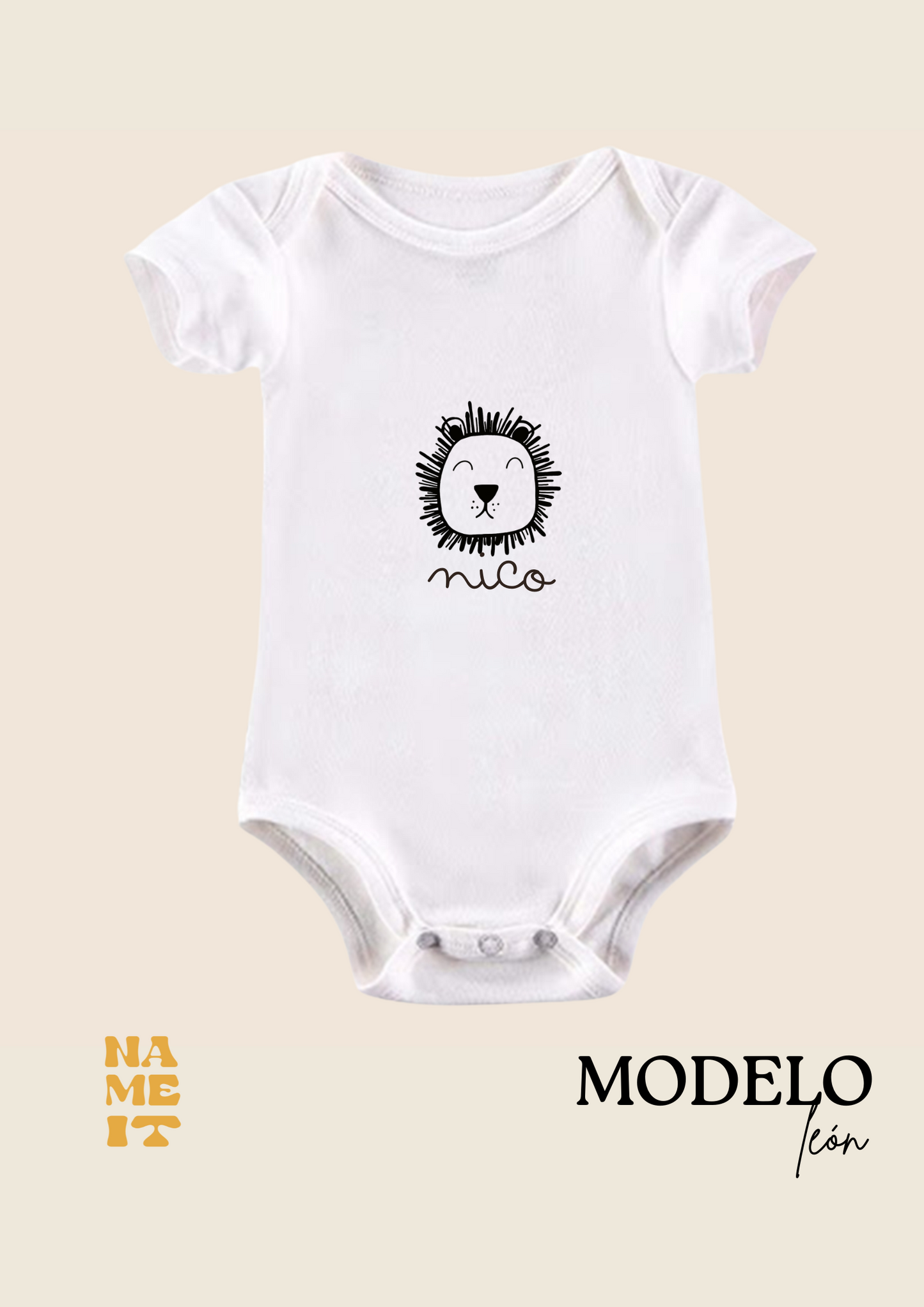 PERSONALIZED BABY BODYSUIT