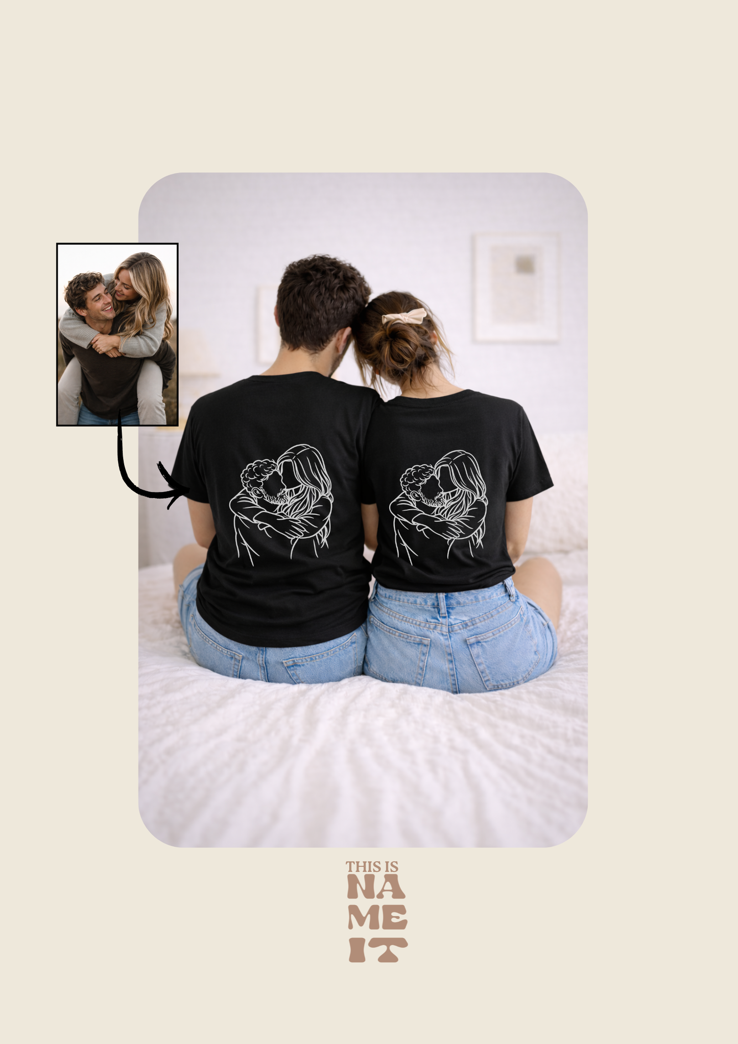 CAMISETA ILUSTRACIÓN - SILUETA