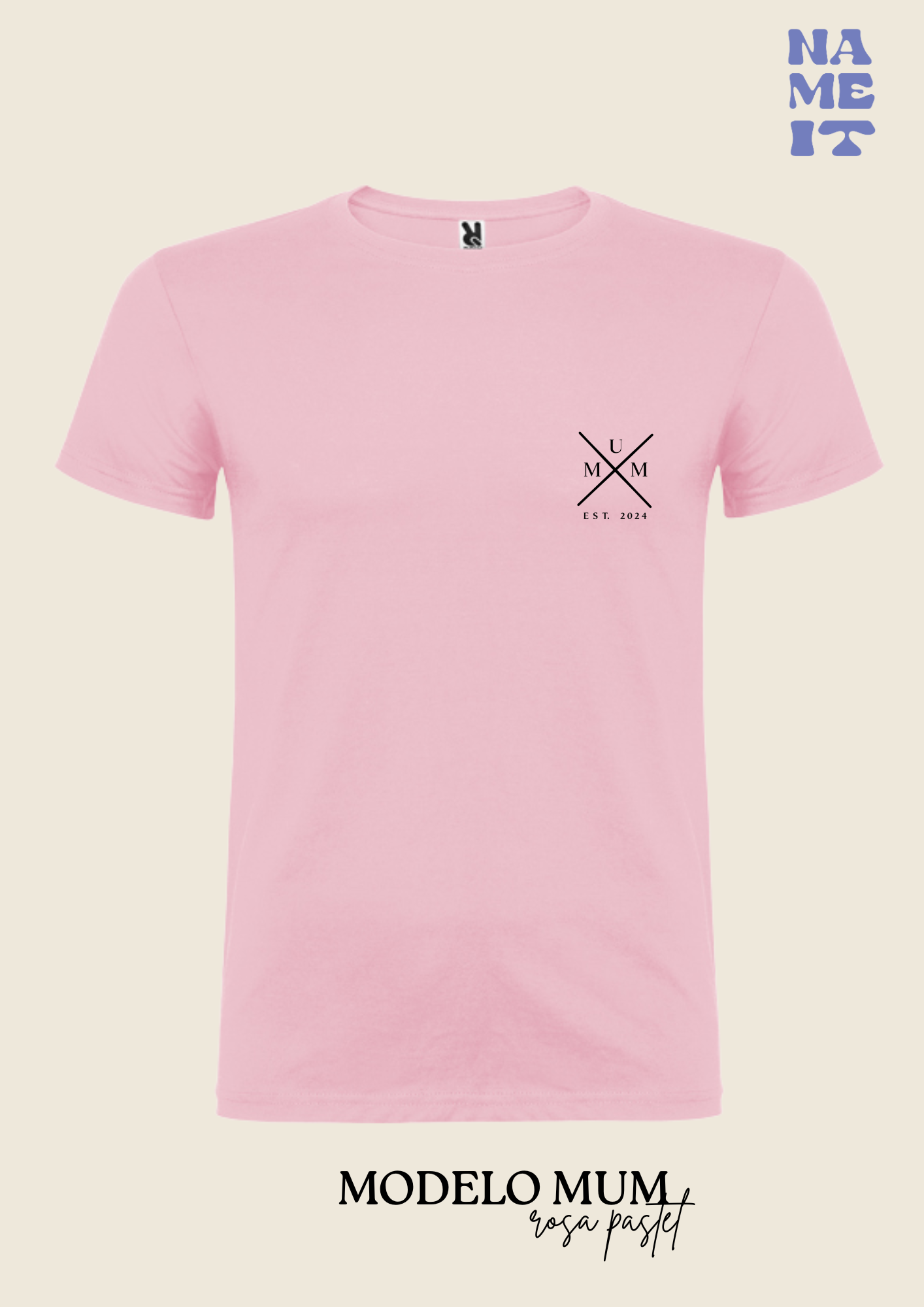 Personalized “MUM” &amp; “DAD” T-shirts