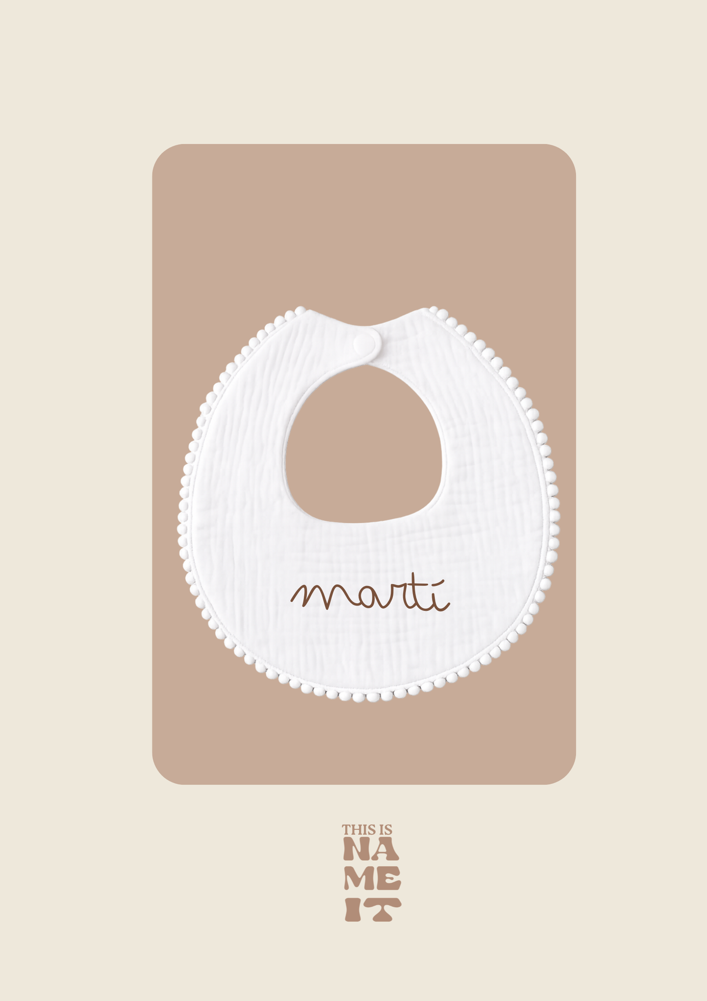 Babero personalizado