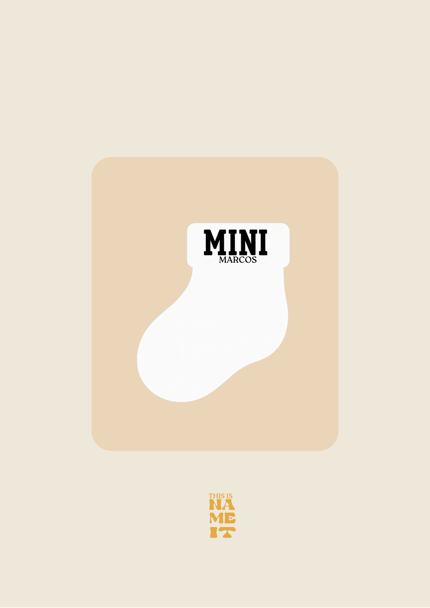 Calcetines familiares personalizados