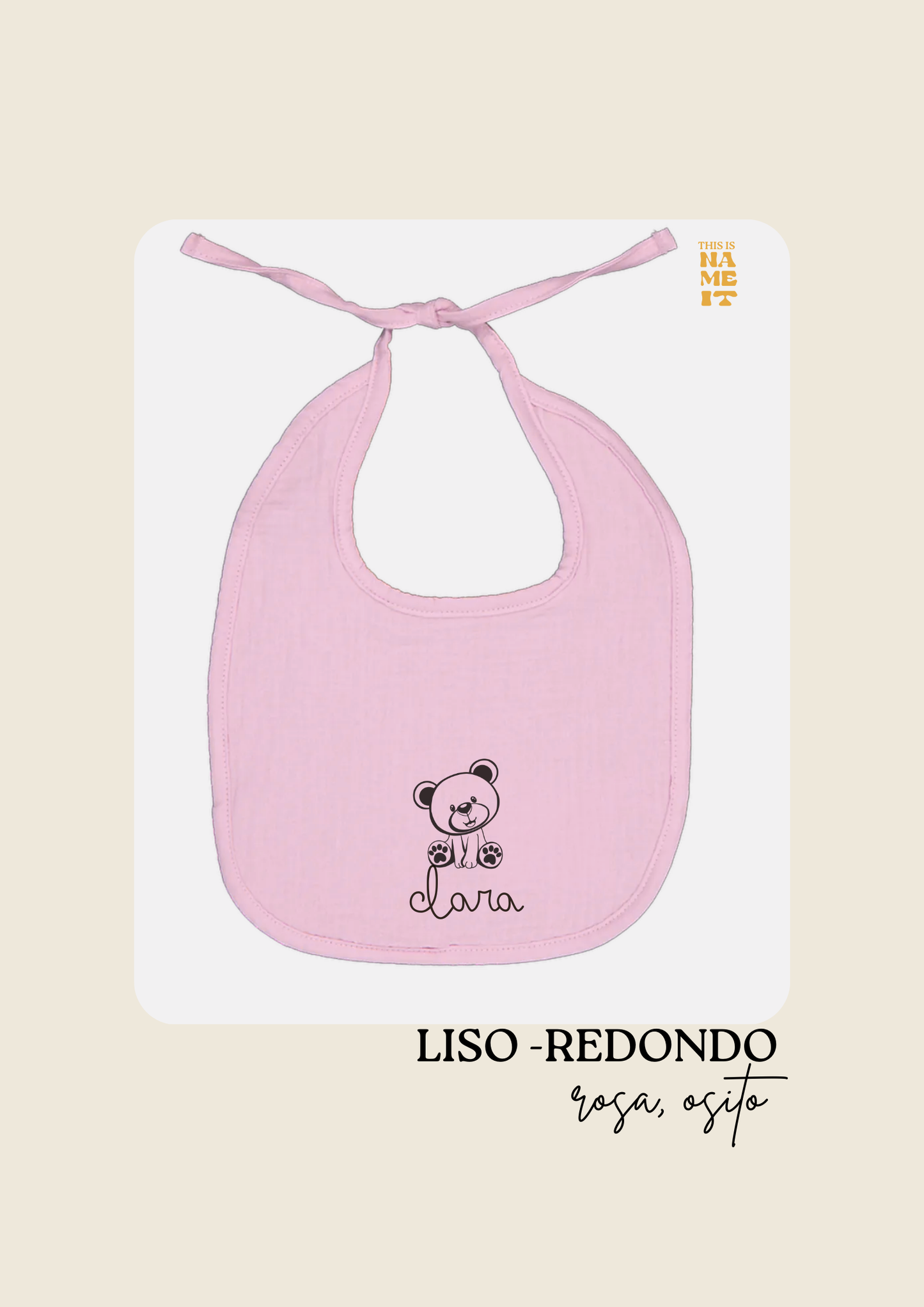Personalized bib
