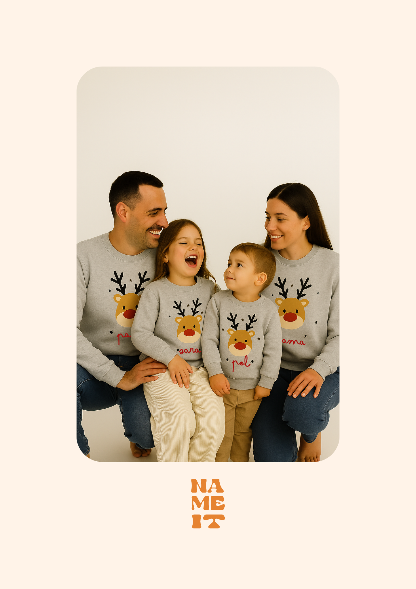 Personalized Christmas sweatshirt