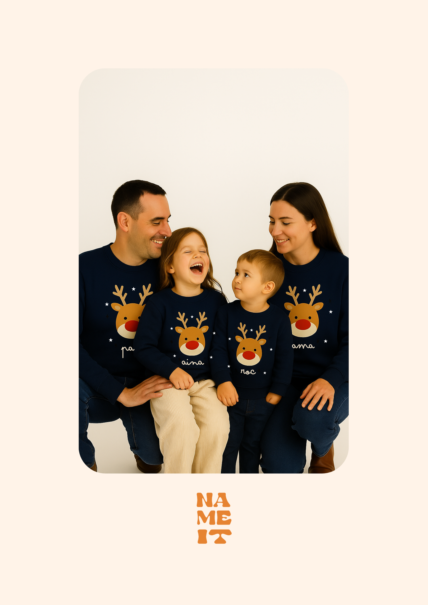 Personalized Christmas sweatshirt