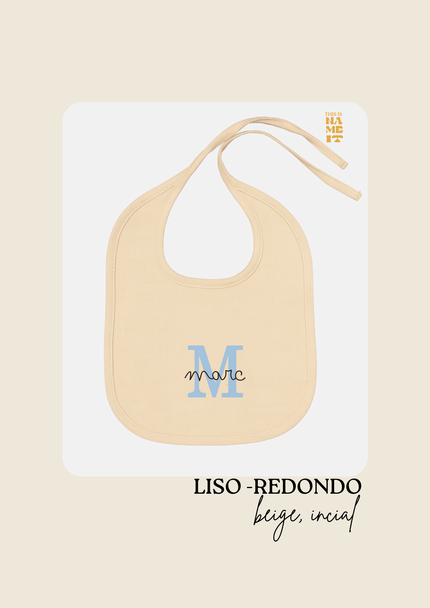 Personalized bib