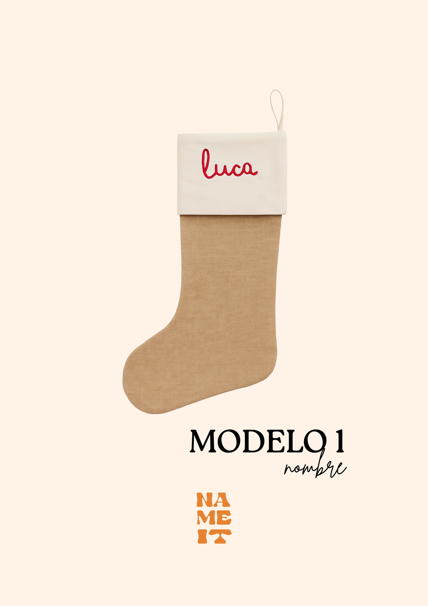 Personalized Christmas stocking