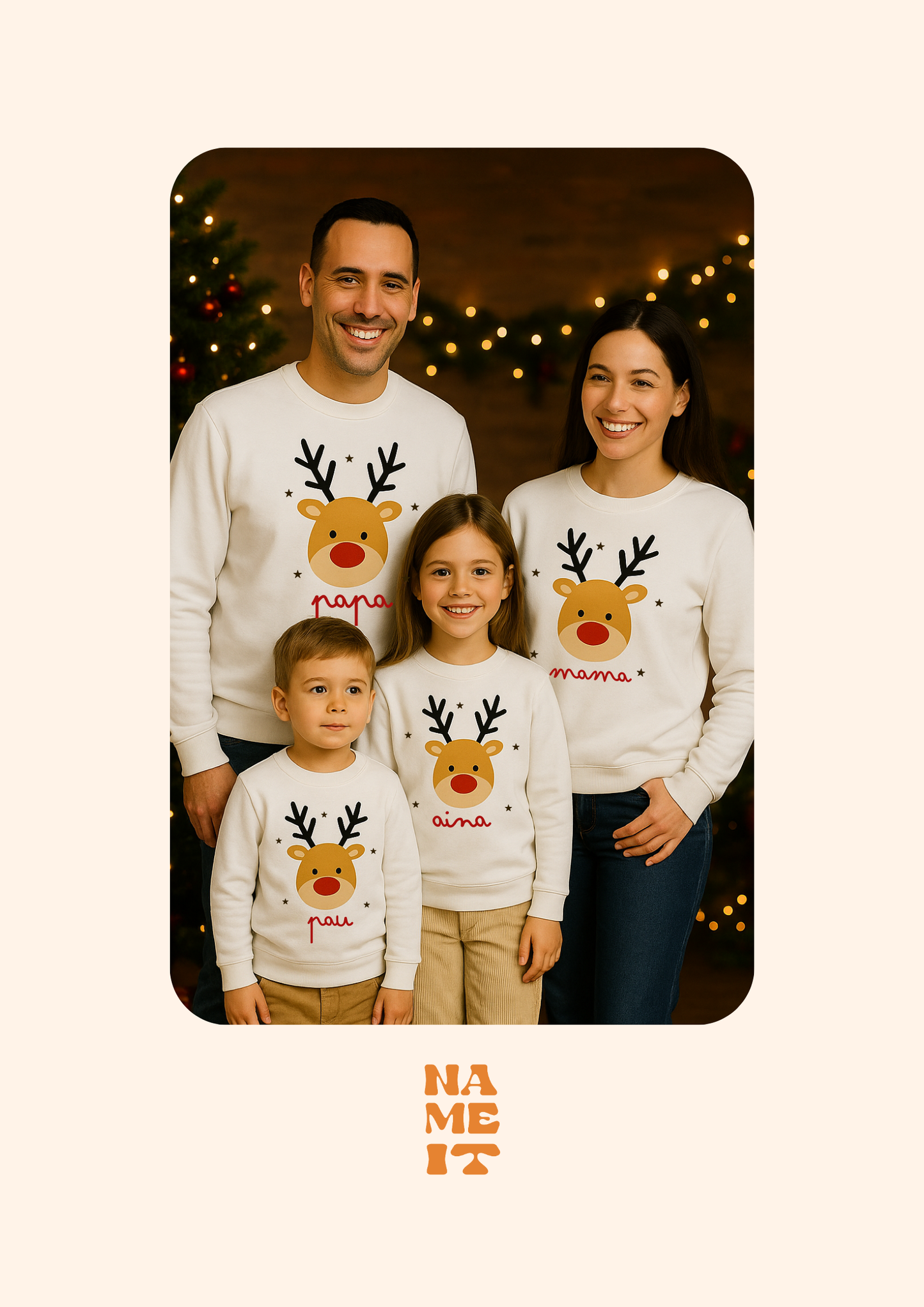 Personalized Christmas sweatshirt